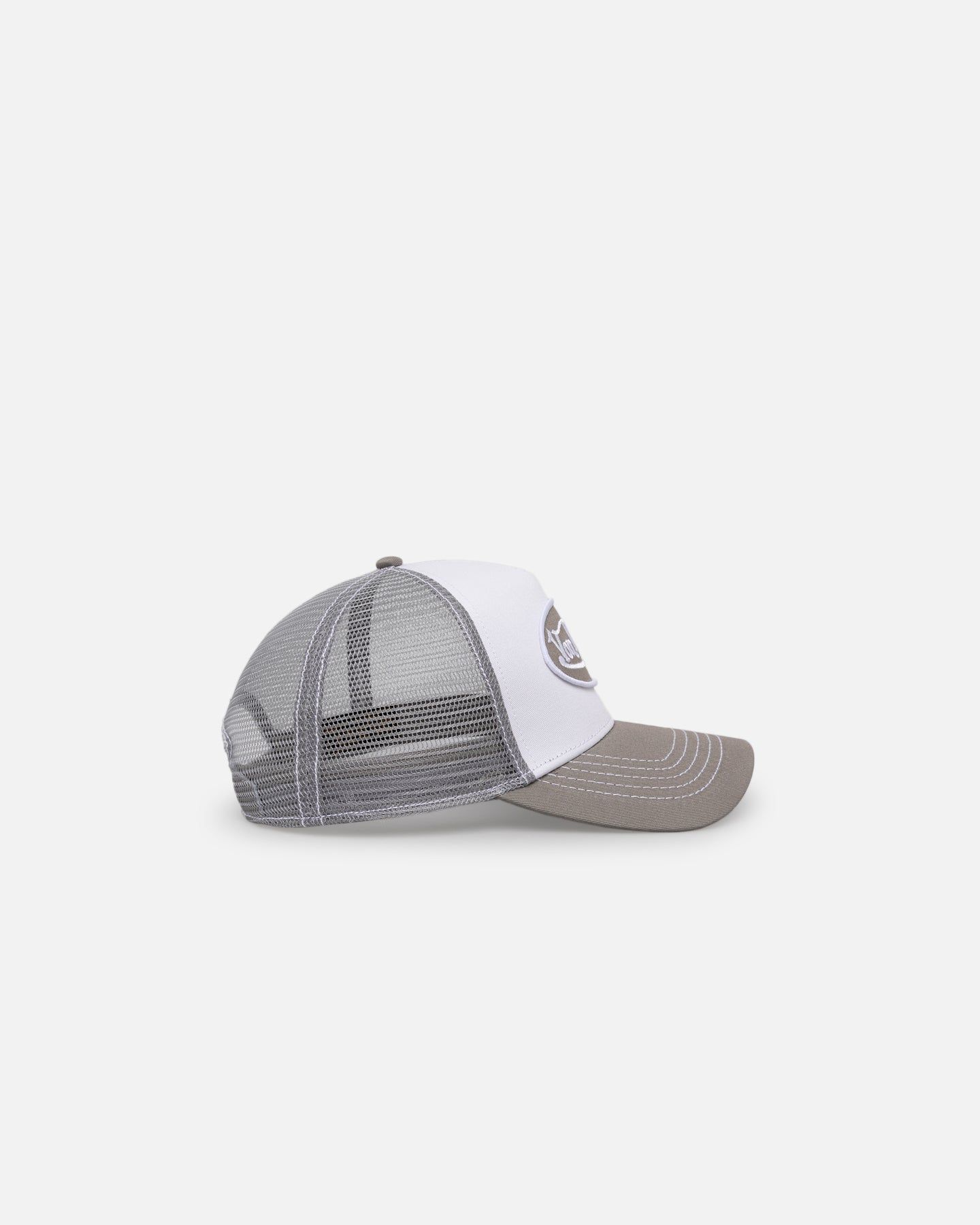 Von Dutch Grey & White Trucker Snapback Grey/White sold by Culture Kings product image thumbnail 3