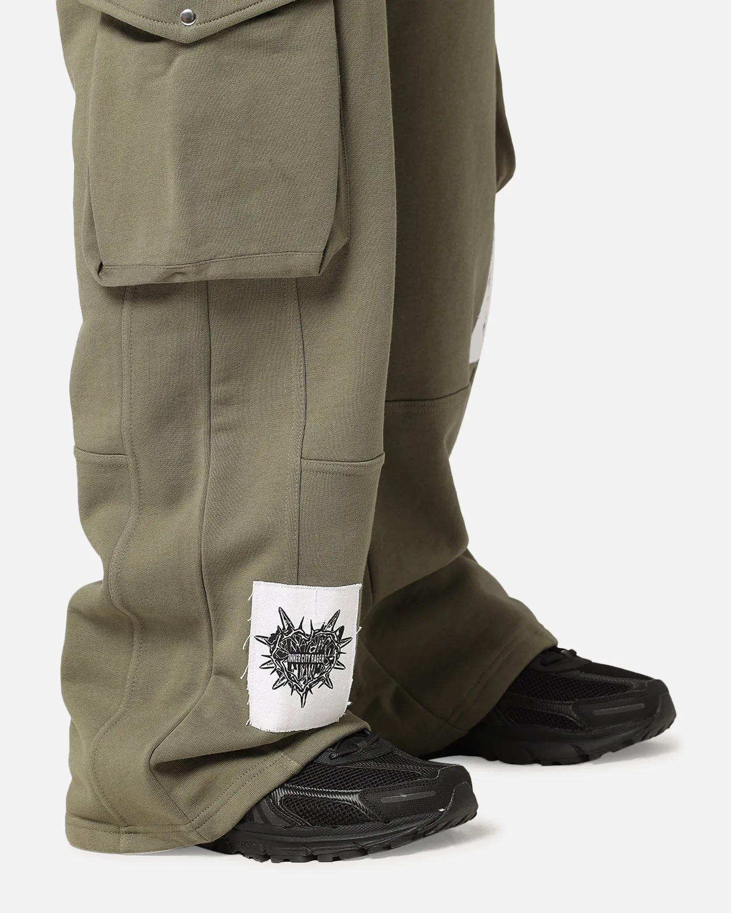 Loiter Utopia Cargo Sweat Pants Khaki Green sold by Culture Kings product image thumbnail 2