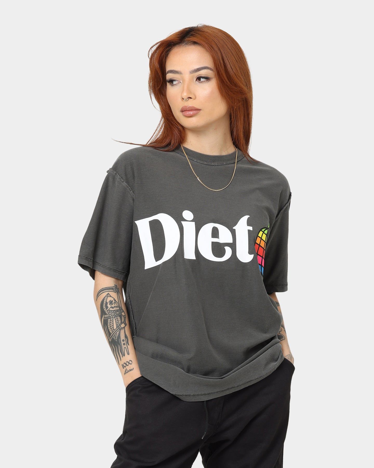 Diet Starts Monday Apple T-Shirt Vintage Black sold by Culture Kings