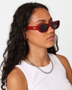 Nuqe Jean Sunglasses Cherry Red/Black sold by Culture Kings