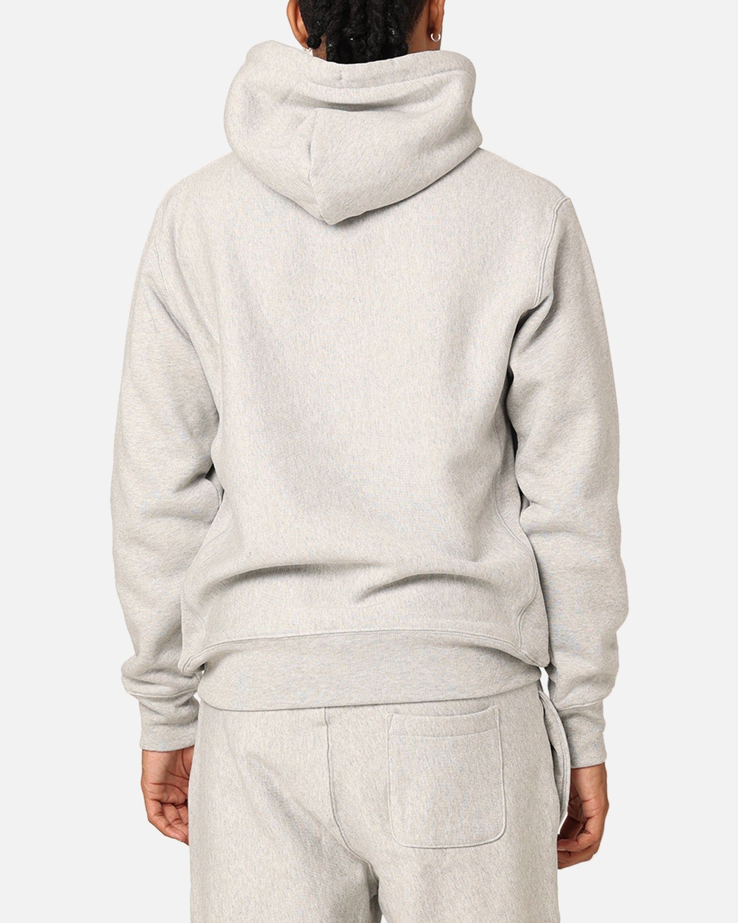 Champion Reverse Weave Small C Hoodie Oxford Heather sold by Culture Kings product image thumbnail 3