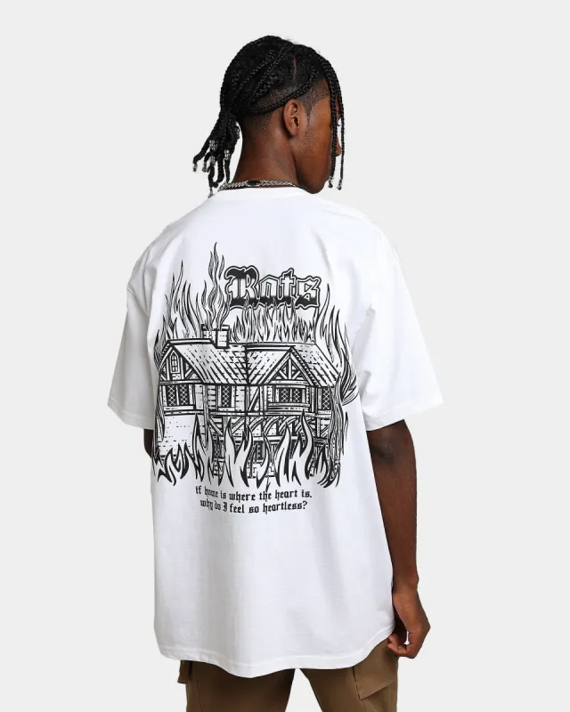 Rats Get Fat Rats Heartless T-Shirt White sold by Culture Kings