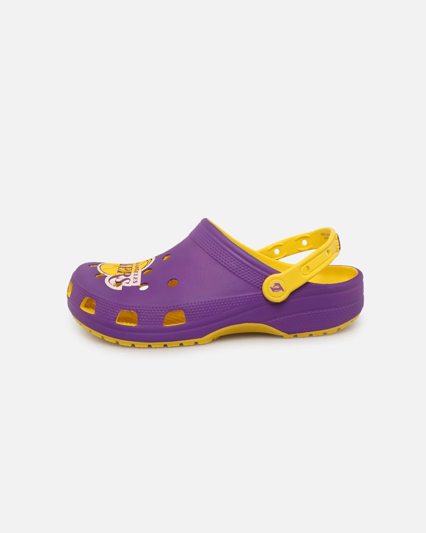 Crocs X NBA Los Angeles Lakers Classic Clog OTC sold by Culture Kings