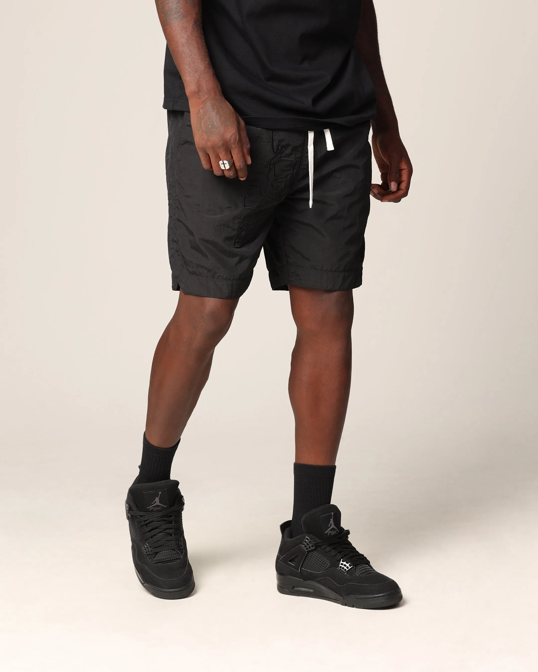 Saint Morta Hellfire Shorts Black sold by Culture Kings product image thumbnail 5