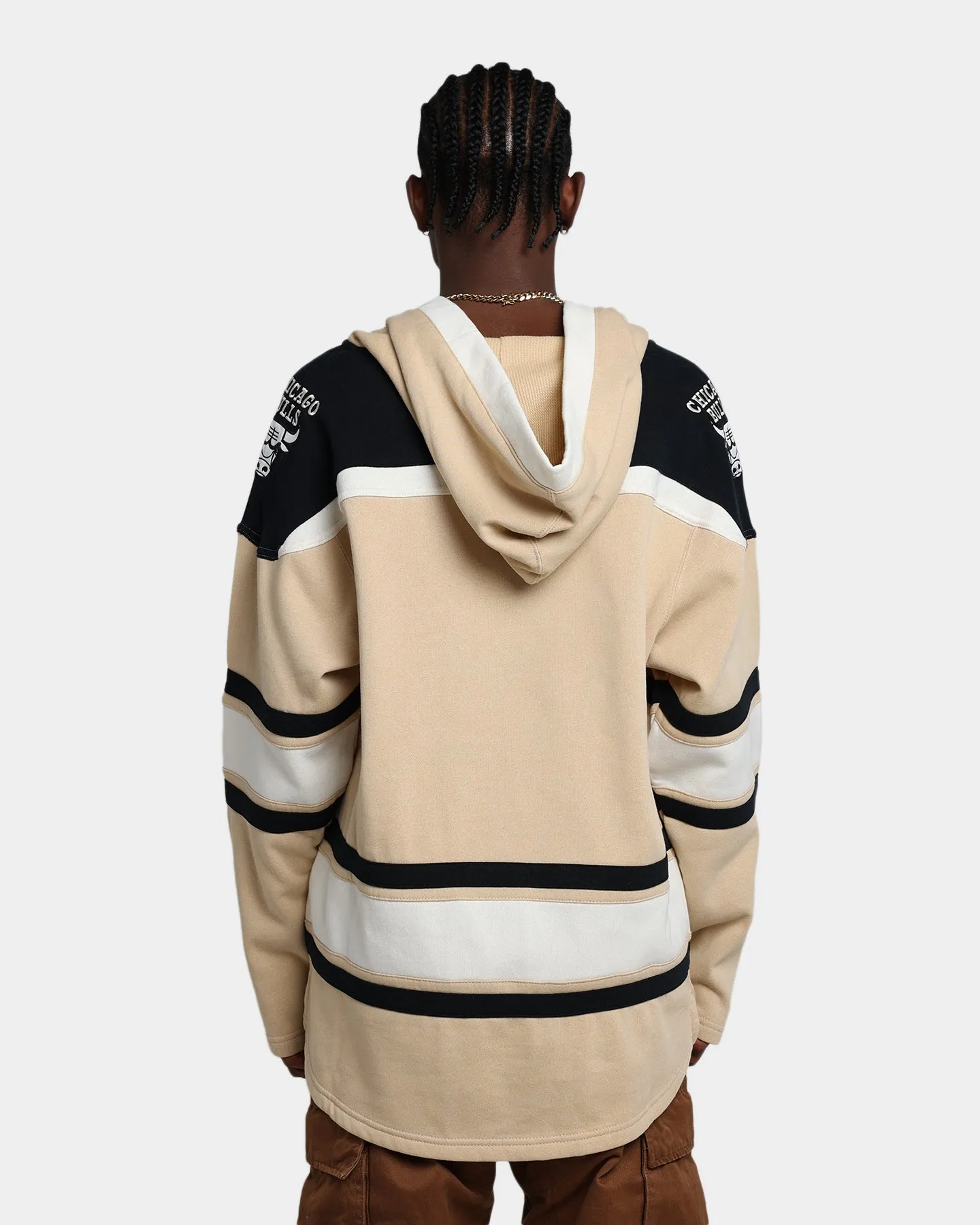 47 Brand Chicago Bulls Superior Lacer Hoodie Khaki sold by Culture Kings product image thumbnail 4