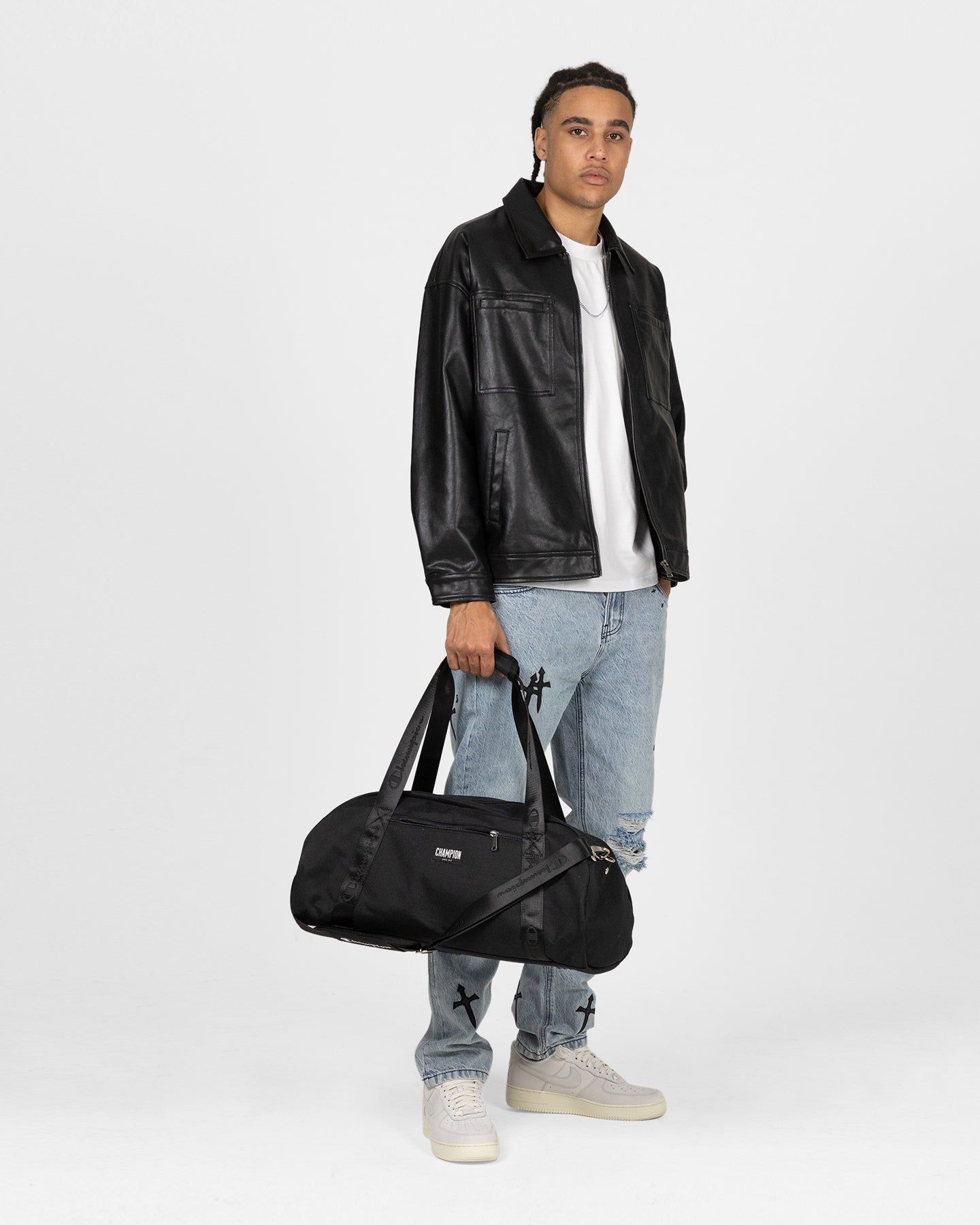 Champion Gym Bag Black sold by Culture Kings