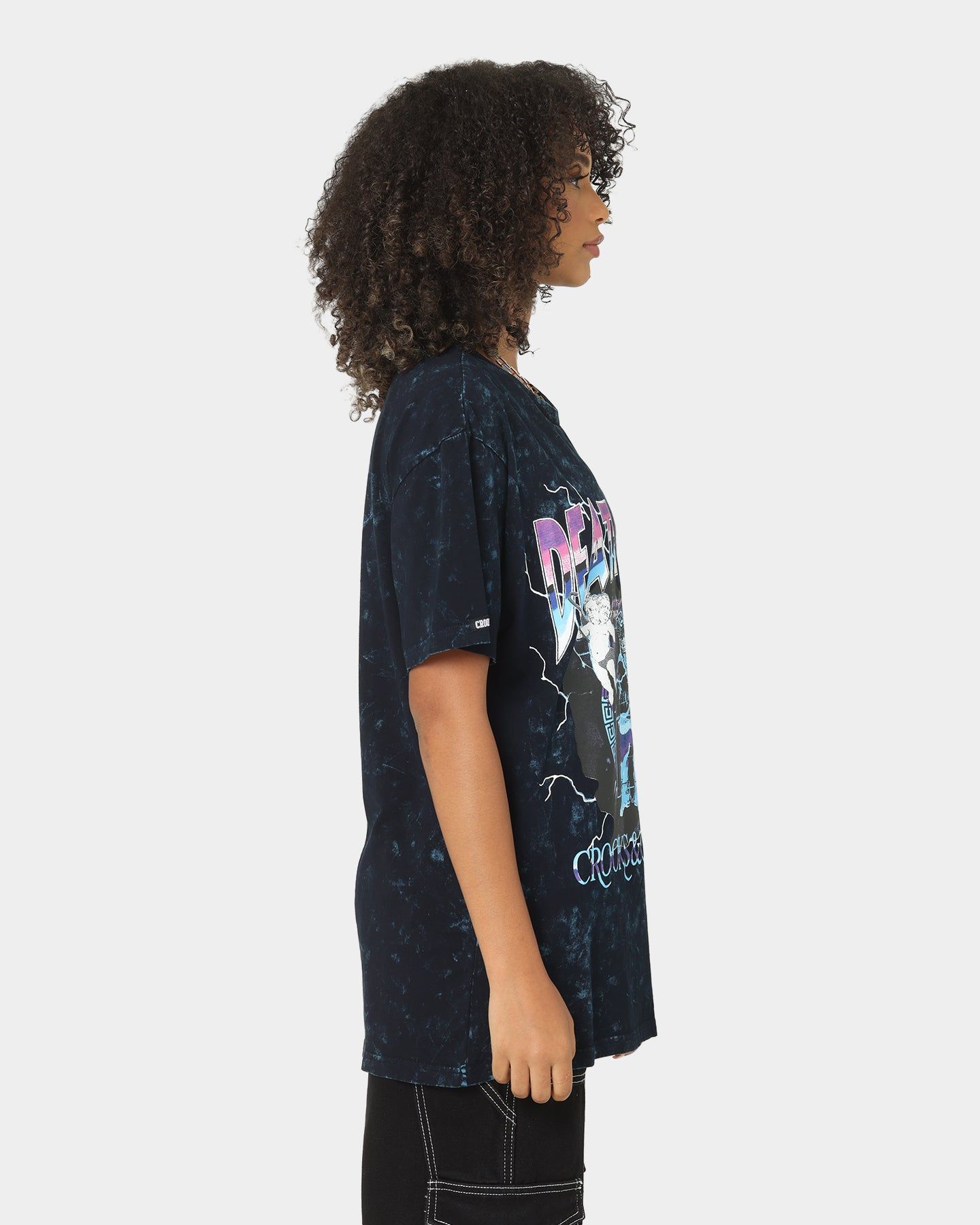 Crooks & Castles X Death Row Records Core Electric T-Shirt Black sold by Culture Kings product image thumbnail 5