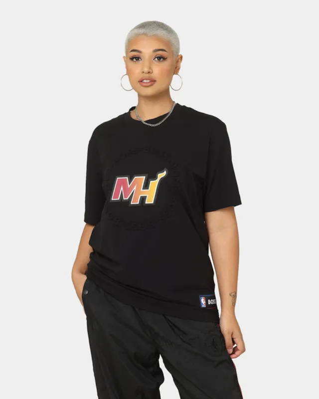 Hugo Boss Hugo Boss X NBA Basic Miami Heat Short Sleeve T-Shirt Black sold by Culture Kings