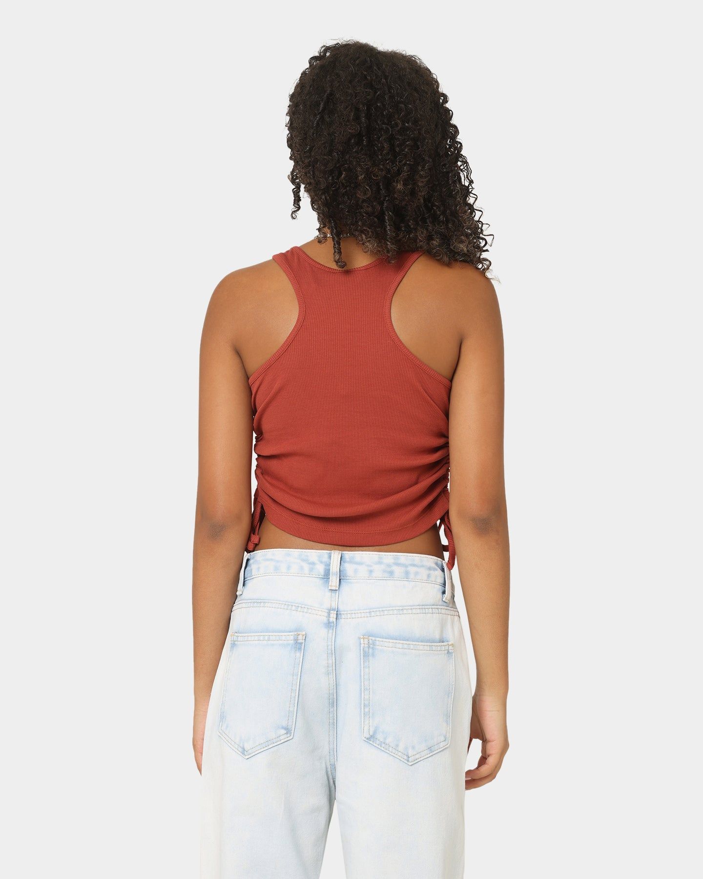 Karl Kani Women's Small Signature Rib Top Red sold by Culture Kings product image thumbnail 4
