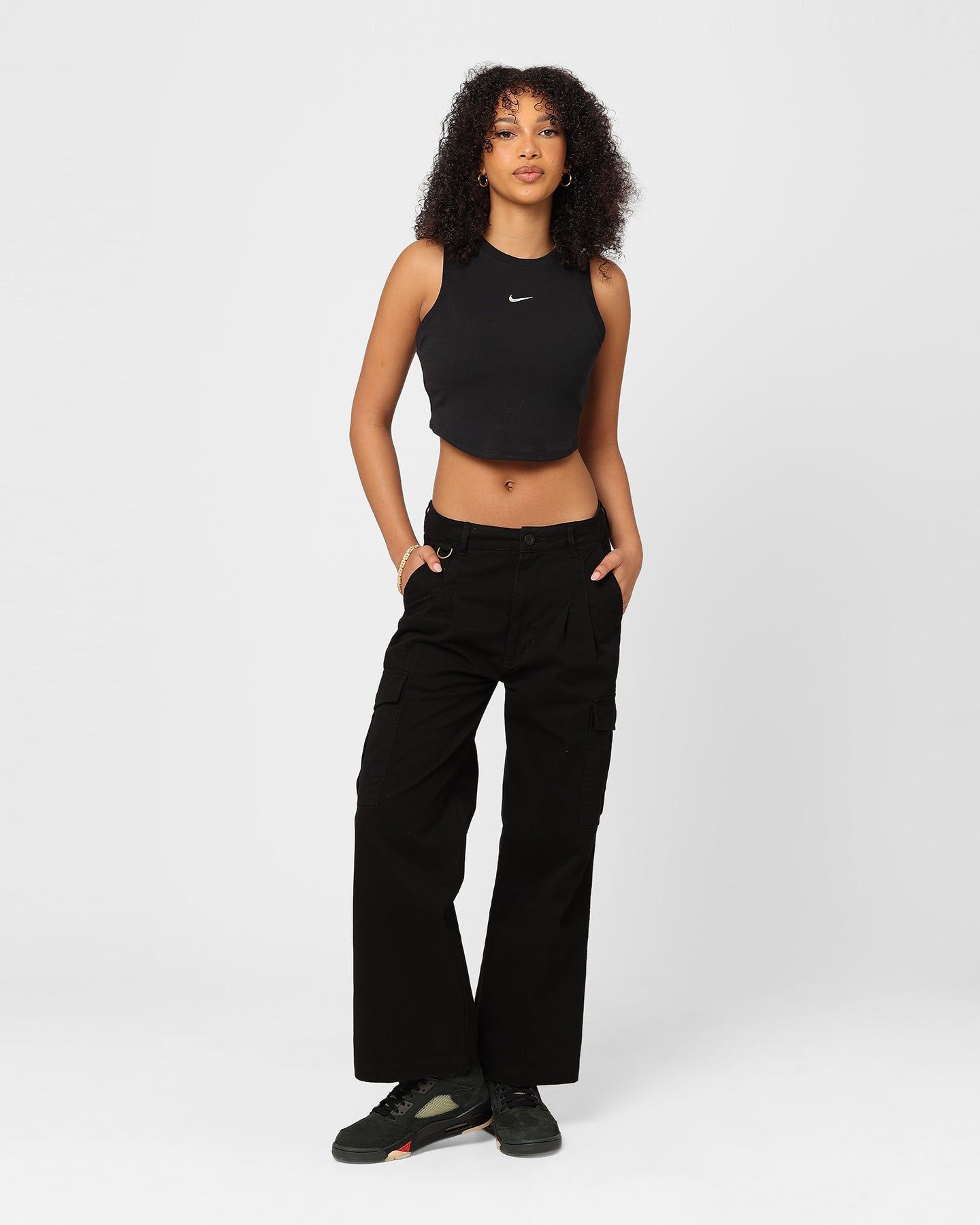 Dickies Women's Holland Pleated Cargo Pants Black sold by Culture Kings product image thumbnail 2
