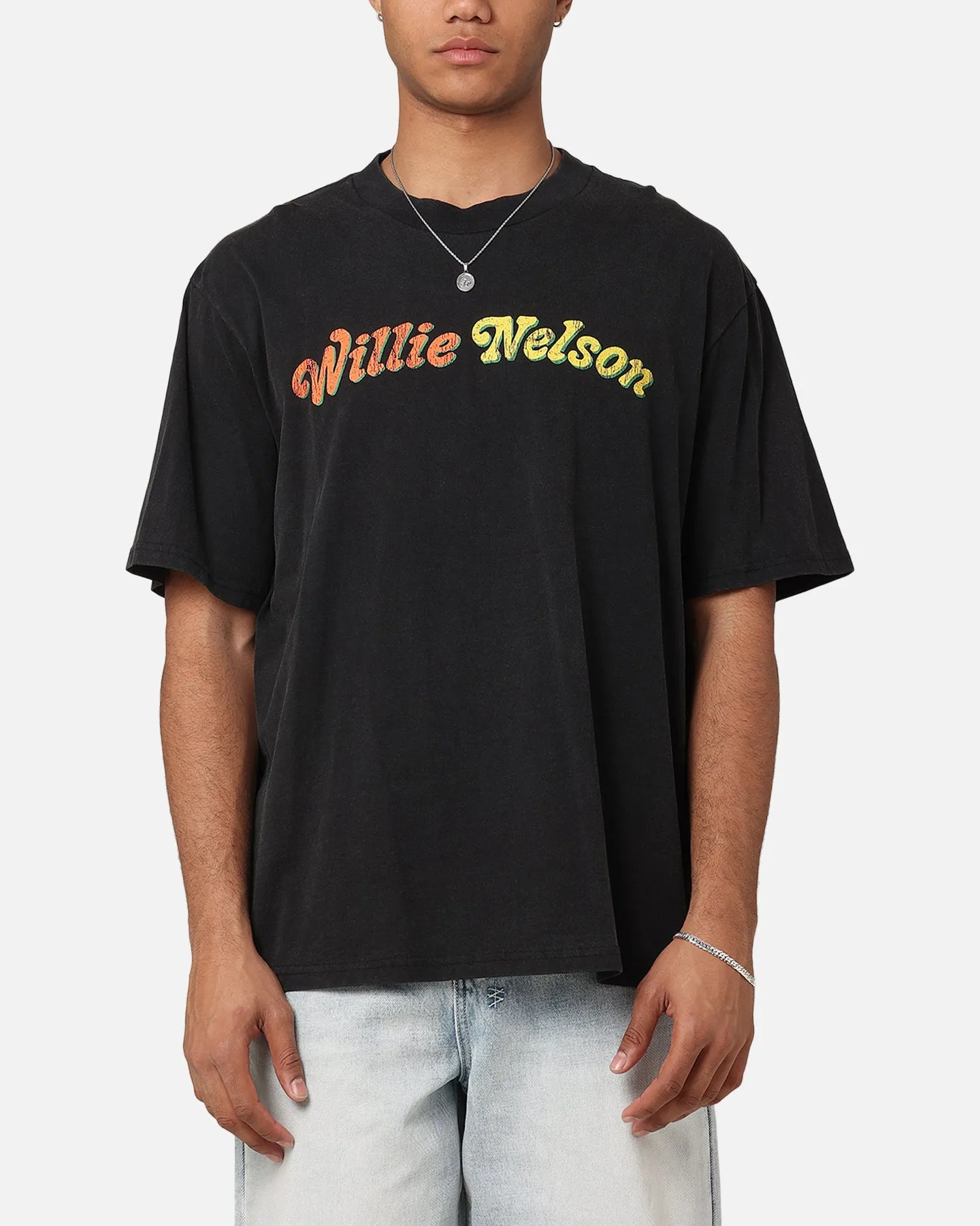 Willie Nelson Willie Nelson T-Shirt Washed Black sold by Culture Kings product image thumbnail 2