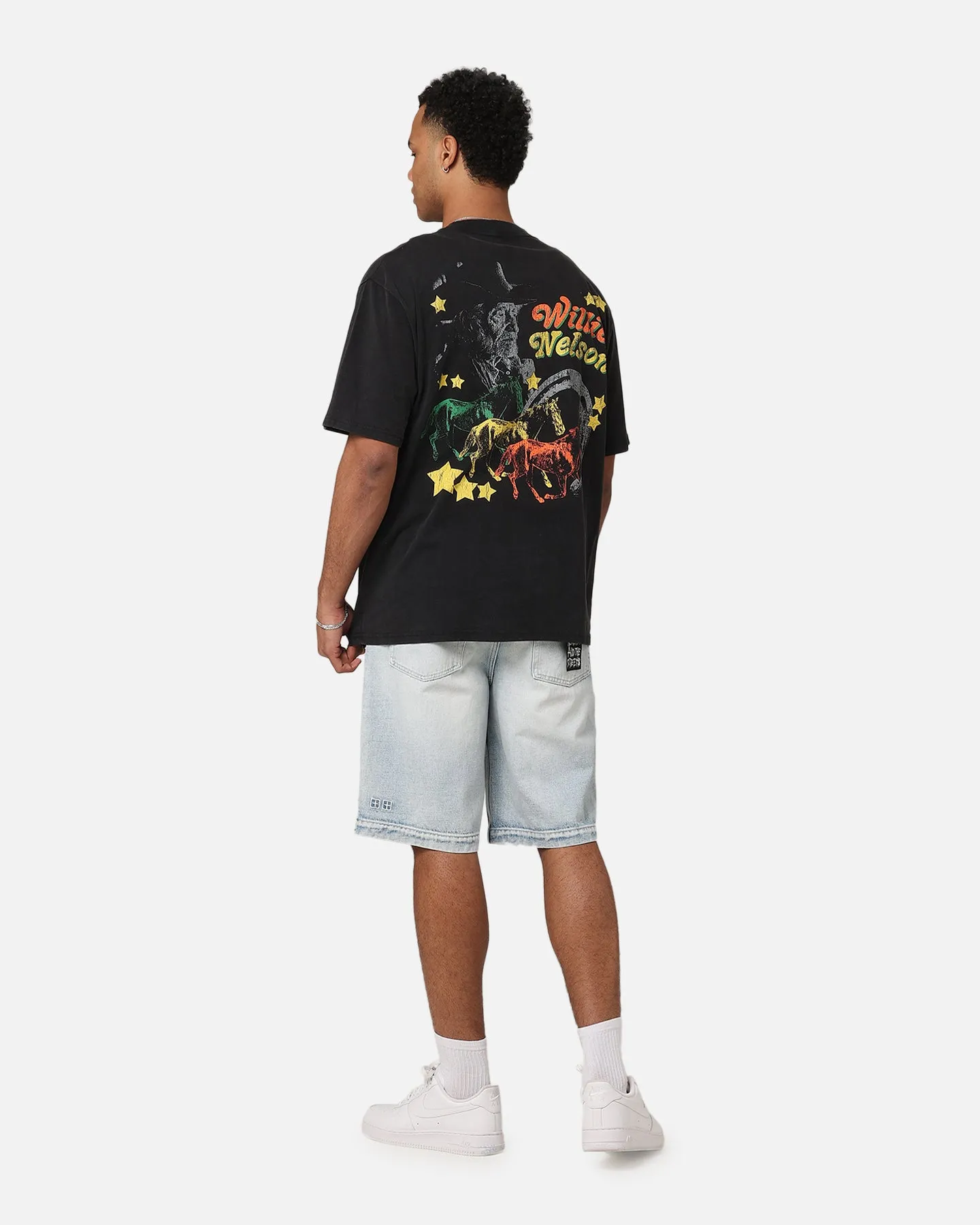 Willie Nelson Willie Nelson T-Shirt Washed Black sold by Culture Kings product image thumbnail 3