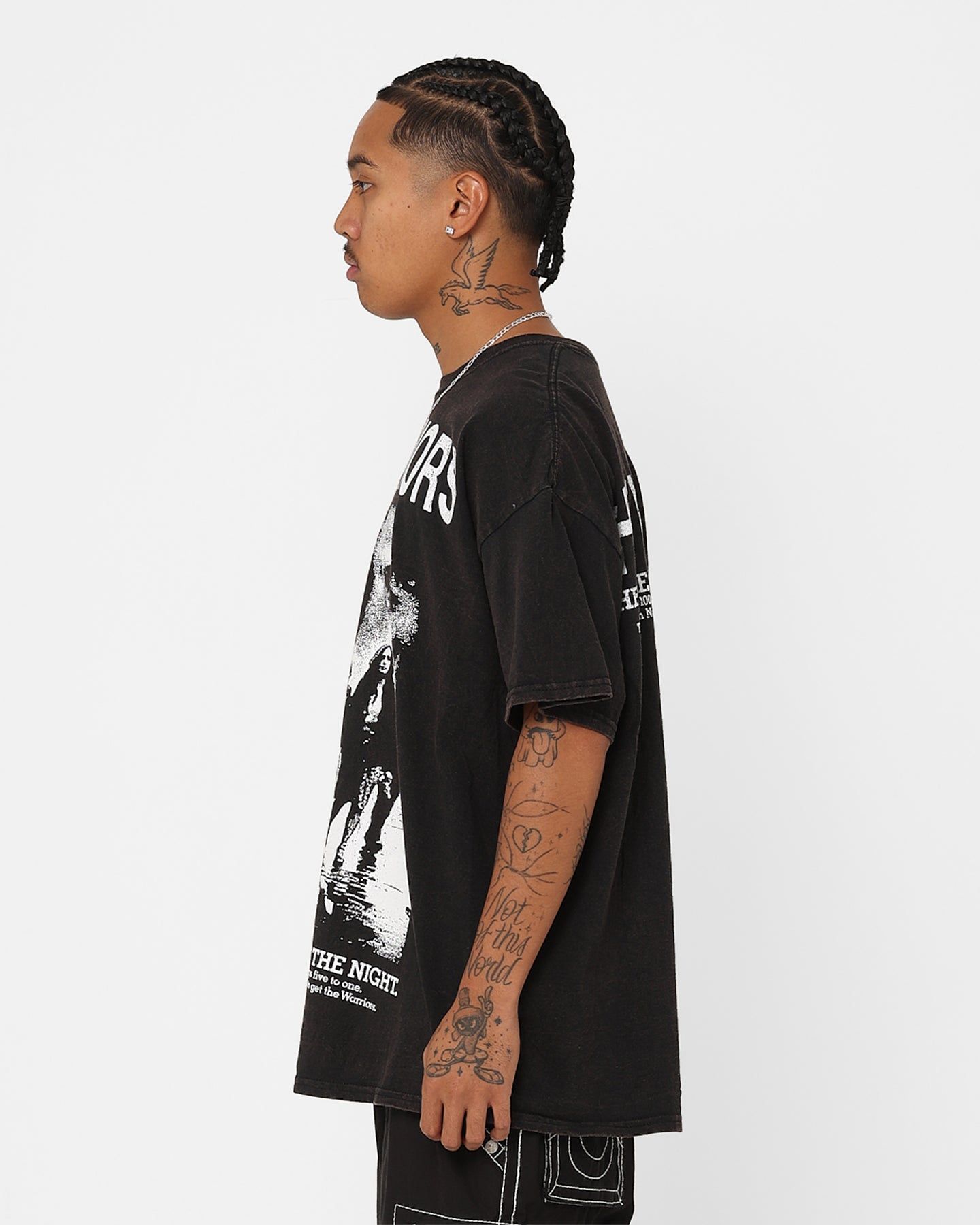 American Thrift X The Warriors Warriors Night T-Shirt Black Wash sold by Culture Kings product image thumbnail 7