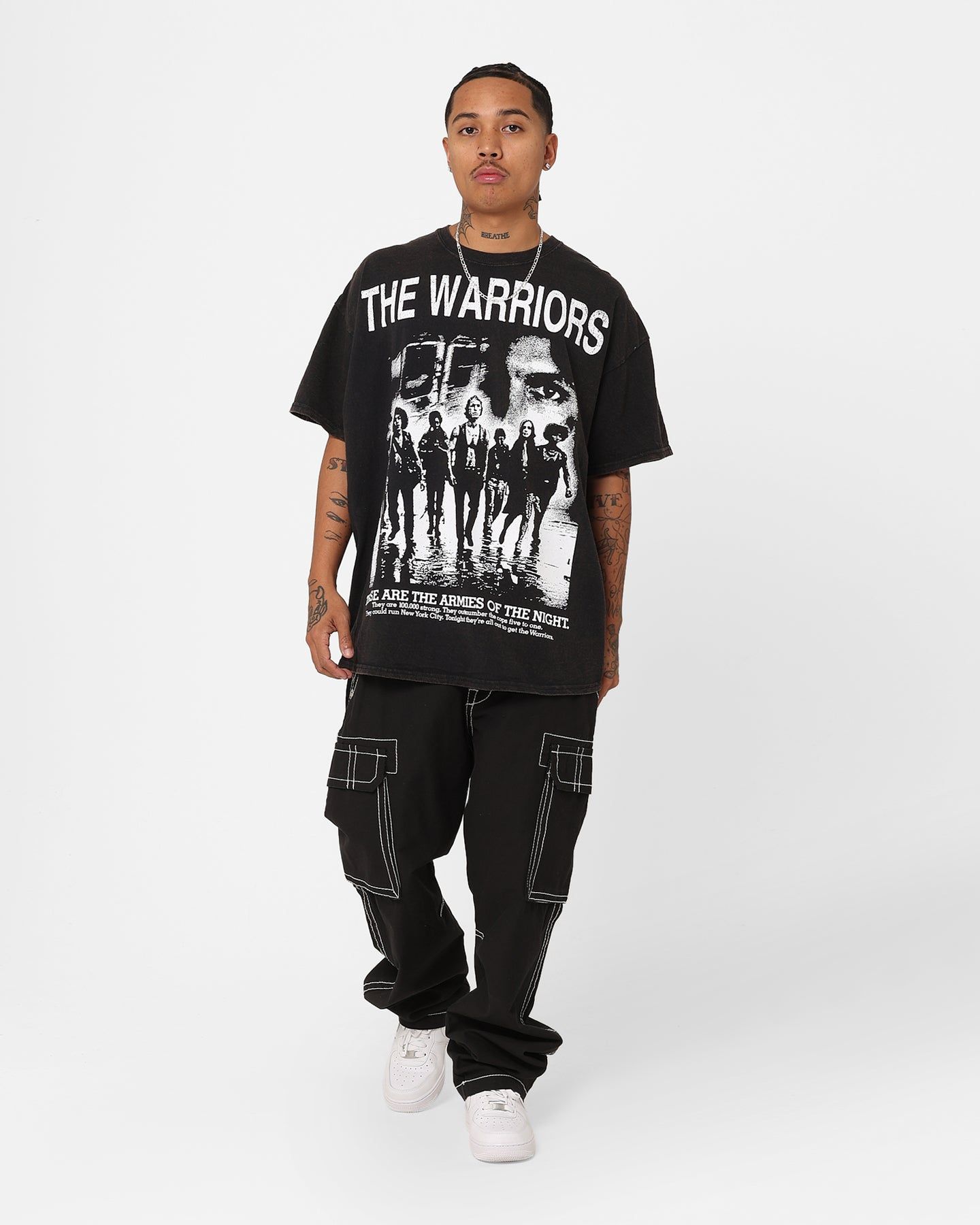 American Thrift X The Warriors Warriors Night T-Shirt Black Wash sold by Culture Kings product image thumbnail 2
