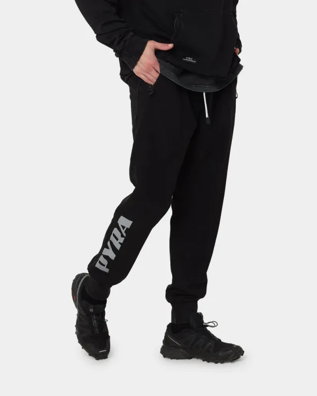 PYRA Highway Track Pants Vintage Black made by Culture Kings