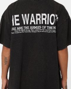 American Thrift X The Warriors Warriors Night T-Shirt Black Wash sold by Culture Kings