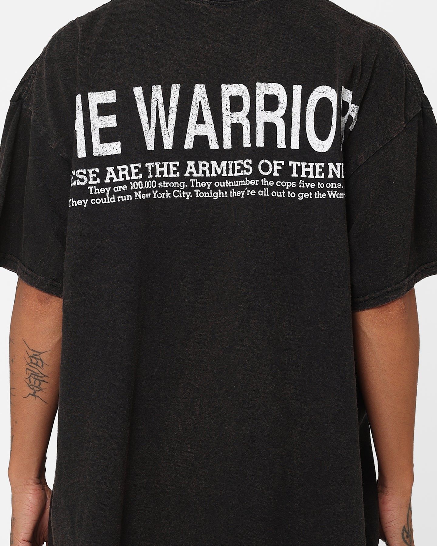 American Thrift X The Warriors Warriors Night T-Shirt Black Wash sold by Culture Kings product image thumbnail 5