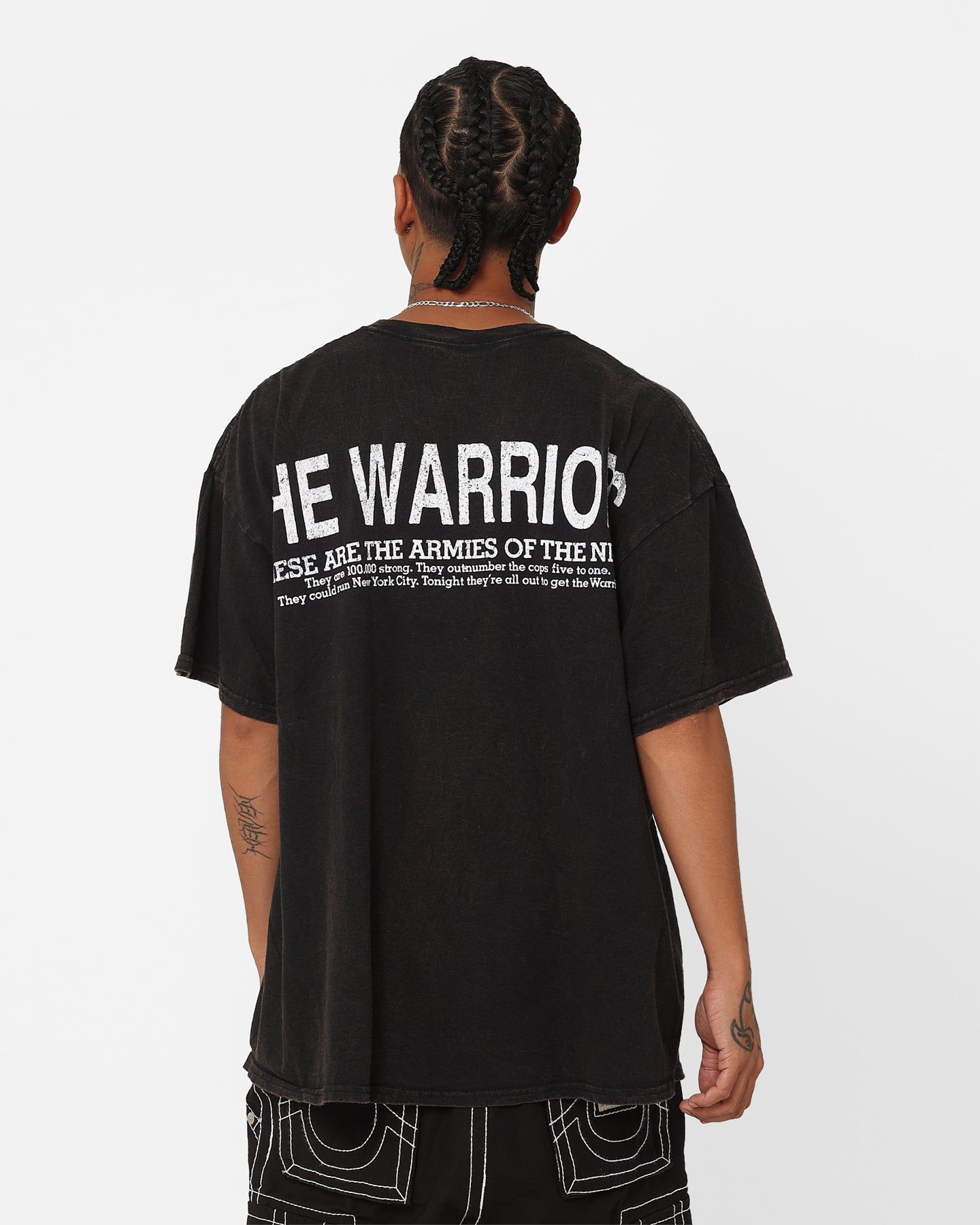 American Thrift X The Warriors Warriors Night T-Shirt Black Wash sold by Culture Kings product image thumbnail 4
