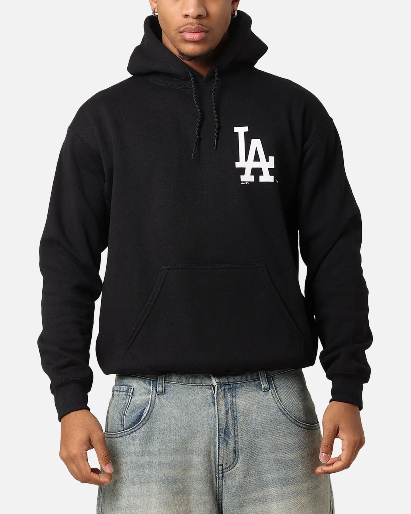 Majestic Athletic Los Angeles Dodgers Doyers Chest Hoodie Black sold by Culture Kings product image thumbnail 2