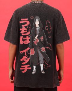 Goat Crew X Naruto Itachi Premium Vintage T-Shirt Vintage Black sold by Culture Kings