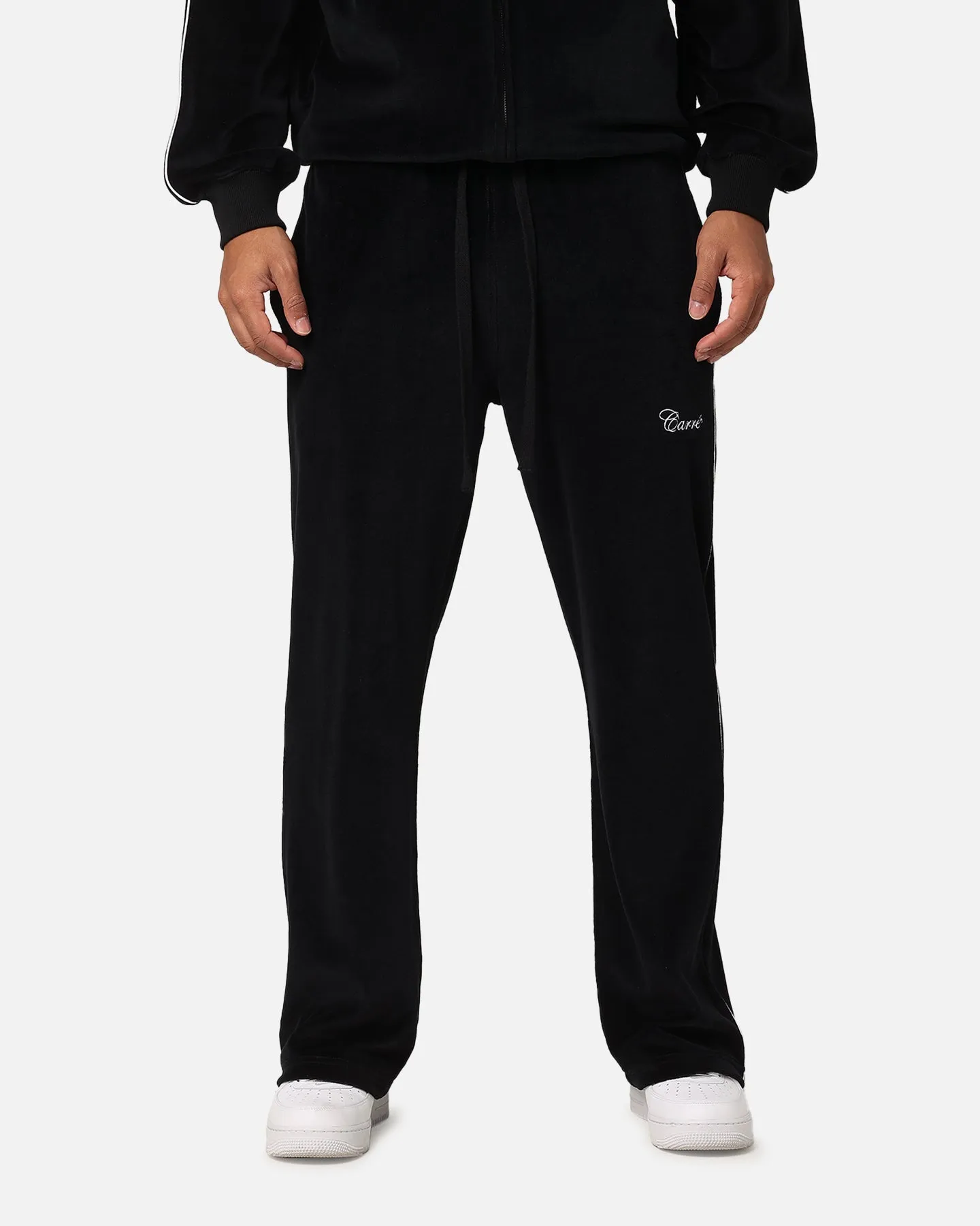 Carre Gorgeous Velour Trackpant Black sold by Culture Kings