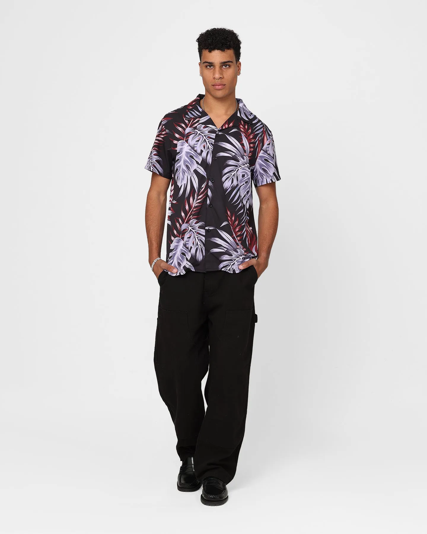 XXIII Horizon Button Up Shirt Purple/Black sold by Culture Kings product image thumbnail 2