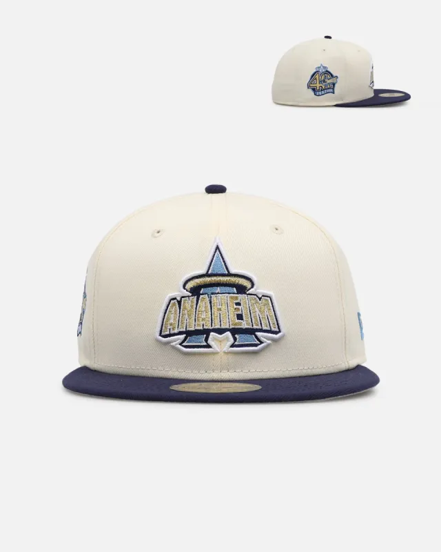 New Era Anaheim Angels 'Chrome OTC' 59FIFTY Fitted Chrome/OTC sold by Culture Kings