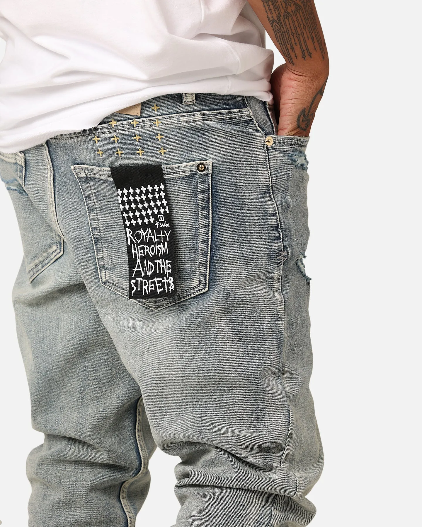 Ksubi Wolfgang Punk Gold Jeans Denim sold by Culture Kings product image thumbnail 3