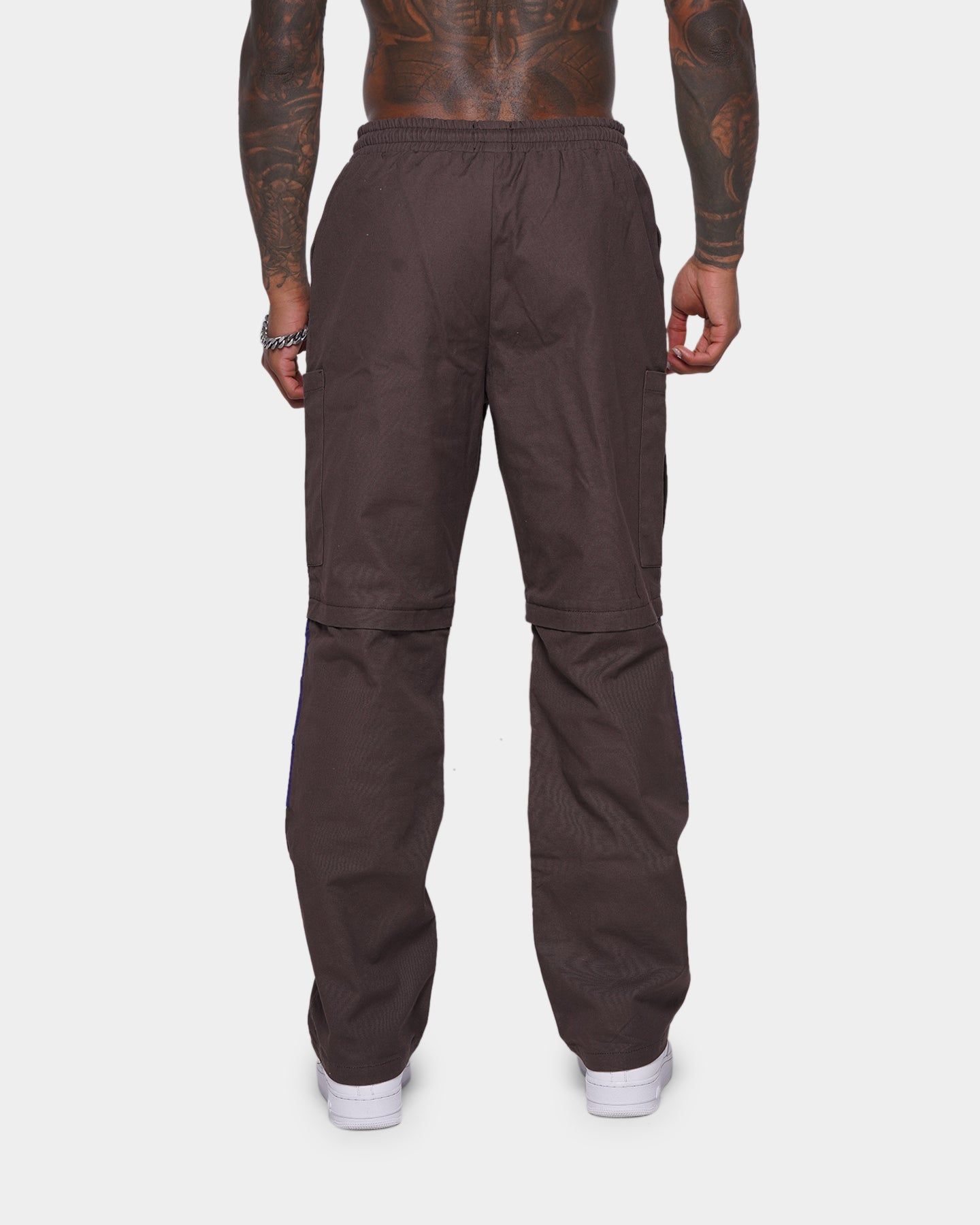 XXIII Bilal Zip Off Pants Brown/Blue sold by Culture Kings product image thumbnail 4