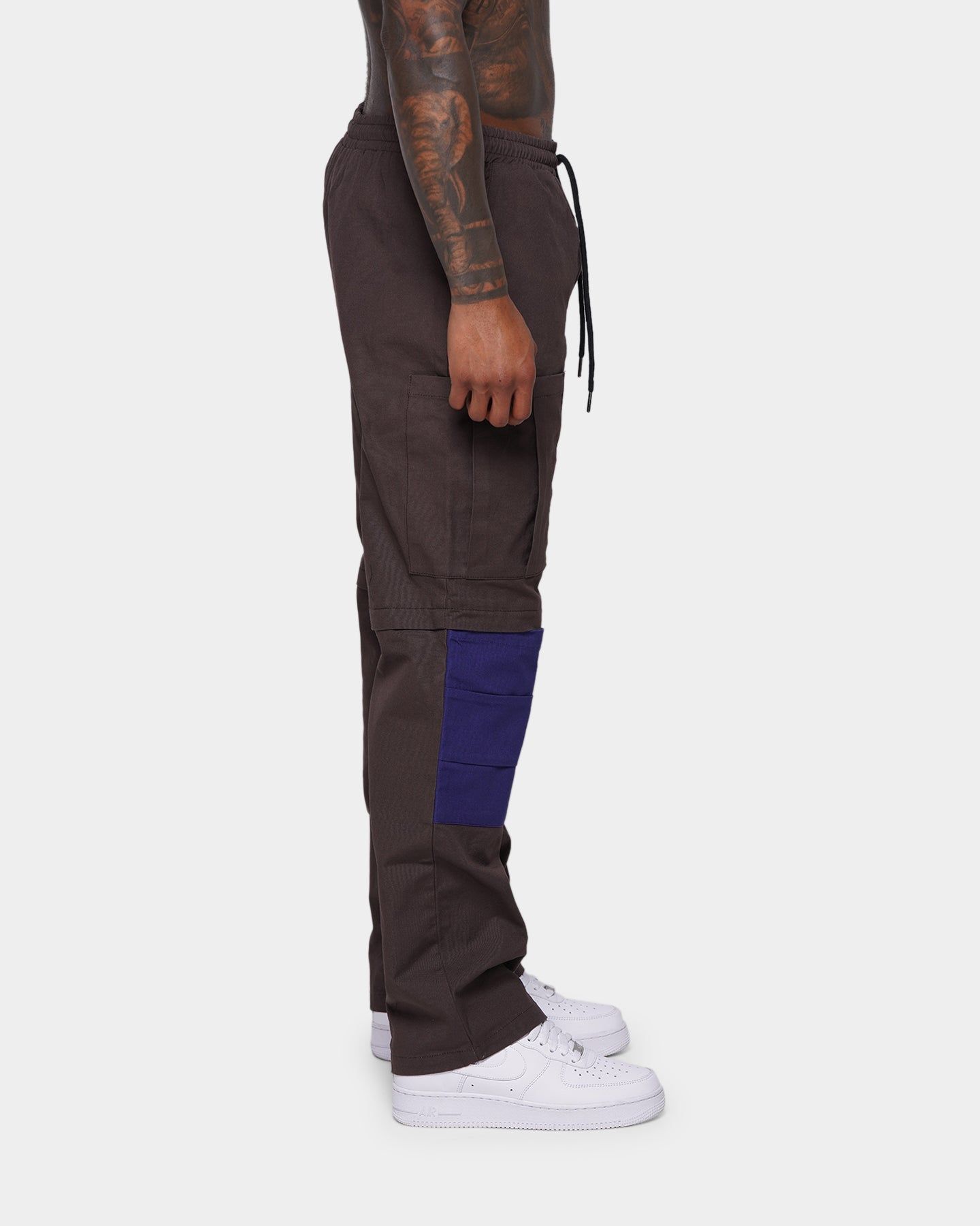 XXIII Bilal Zip Off Pants Brown/Blue sold by Culture Kings product image thumbnail 2