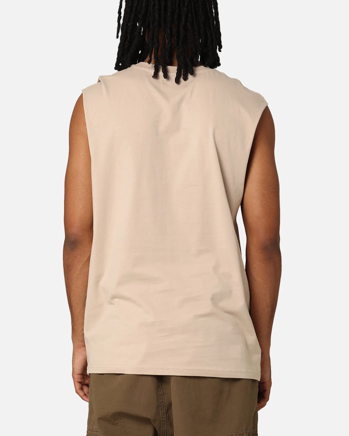 Saint Morta Interlock Oversized Muscle T-Shirt Stone sold by Culture Kings product image thumbnail 2