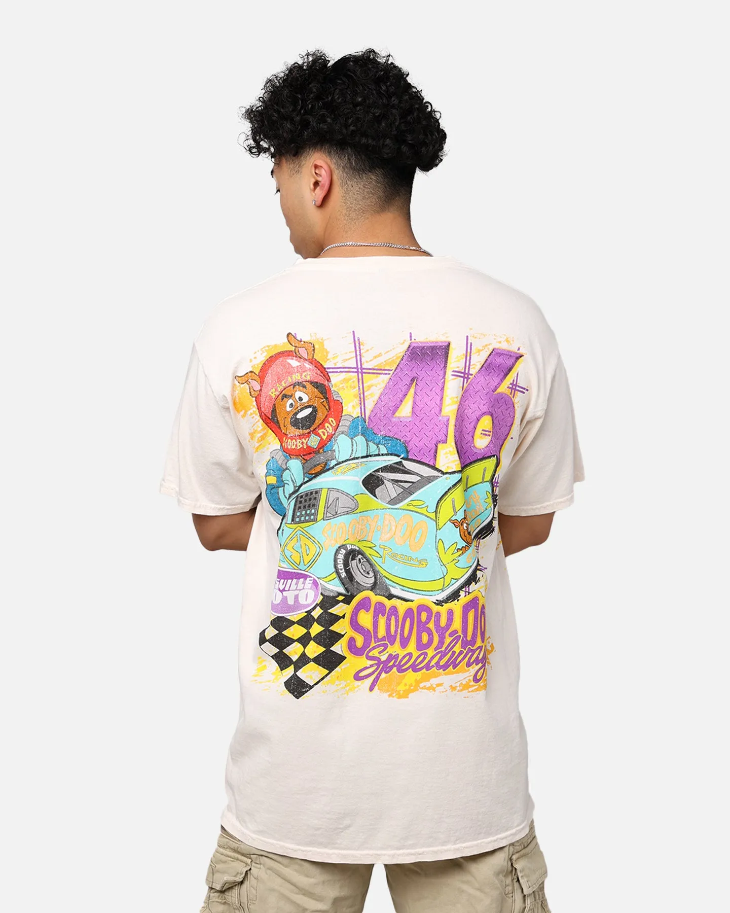 Goat Crew X Scooby-Doo Scooby Raceway T-Shirt Off White sold by Culture Kings