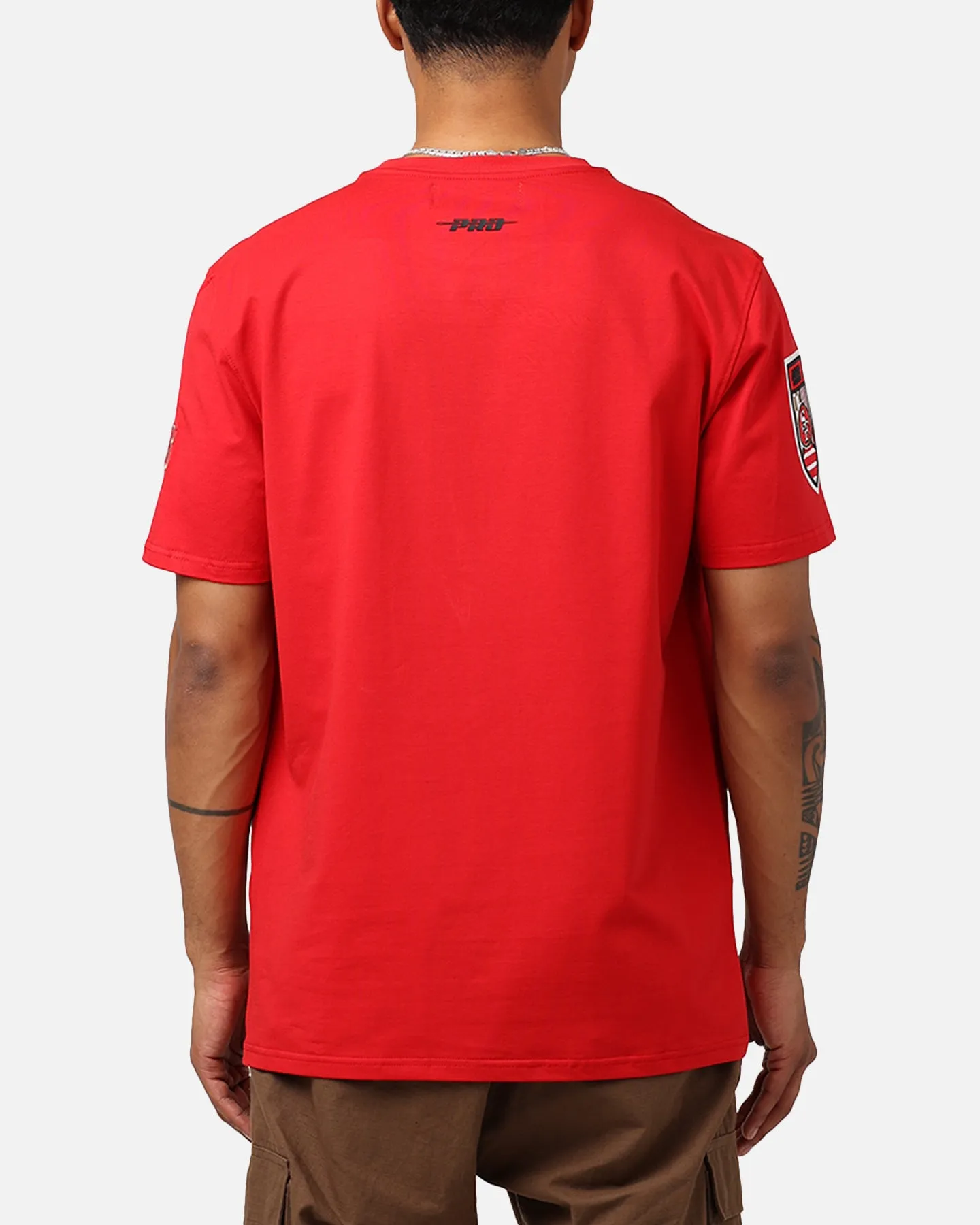Pro Standard San Francisco 49ers Fast Lane SJ T-Shirt Red sold by Culture Kings product image thumbnail 2