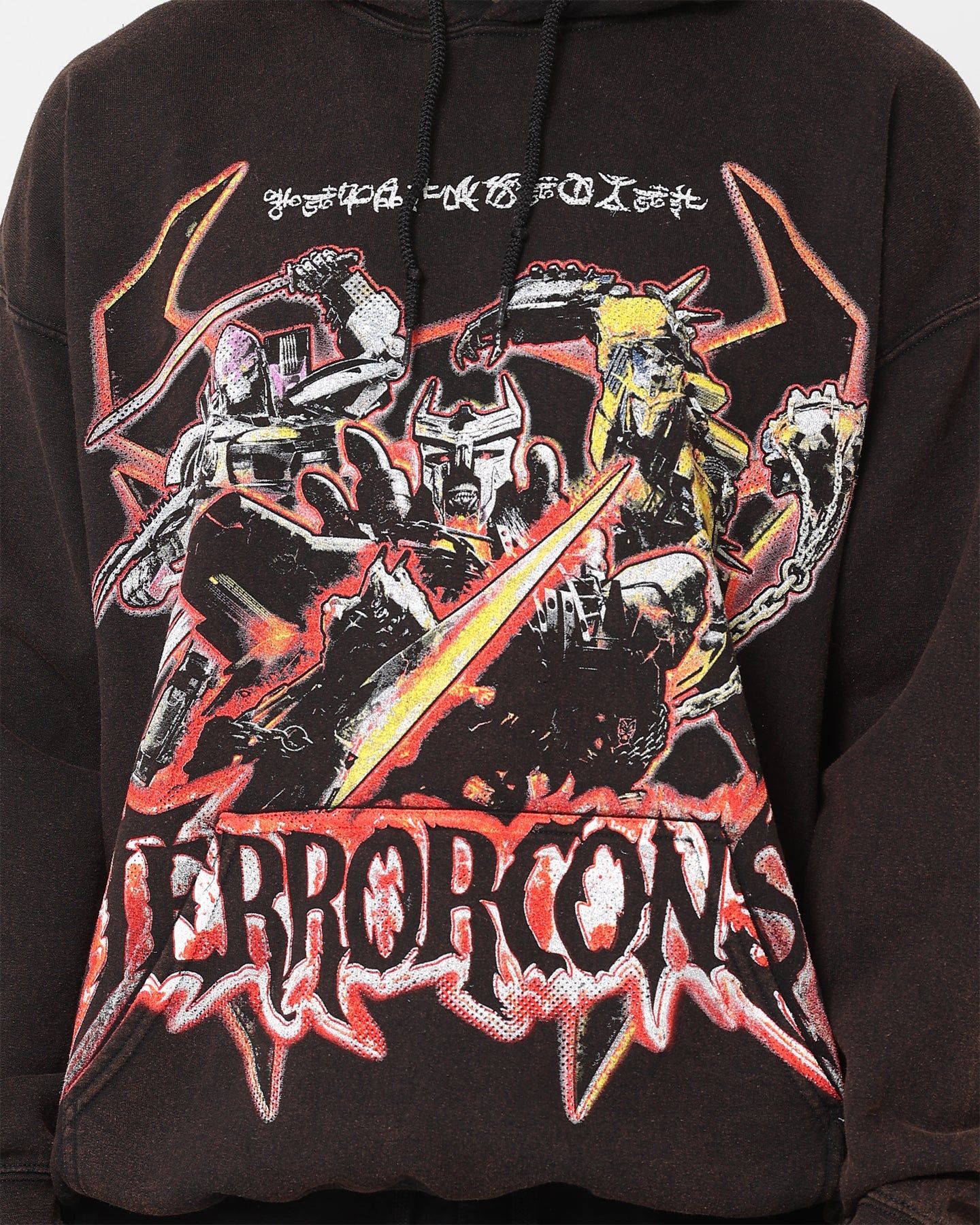 Goat Crew X Transformers Terrorcons Vintage Hoodie Black Wash sold by Culture Kings product image thumbnail 4