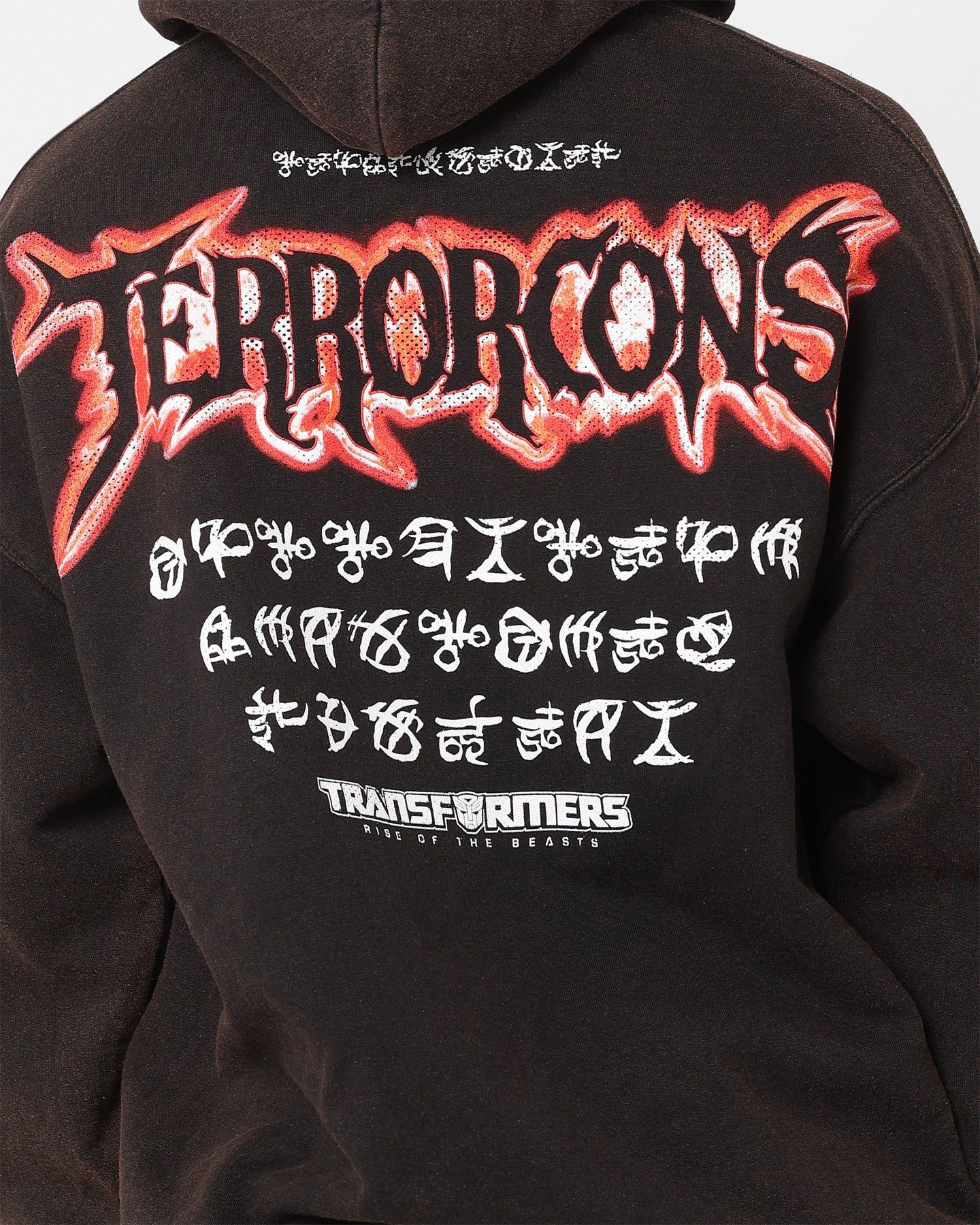 Goat Crew X Transformers Terrorcons Vintage Hoodie Black Wash sold by Culture Kings product image thumbnail 5
