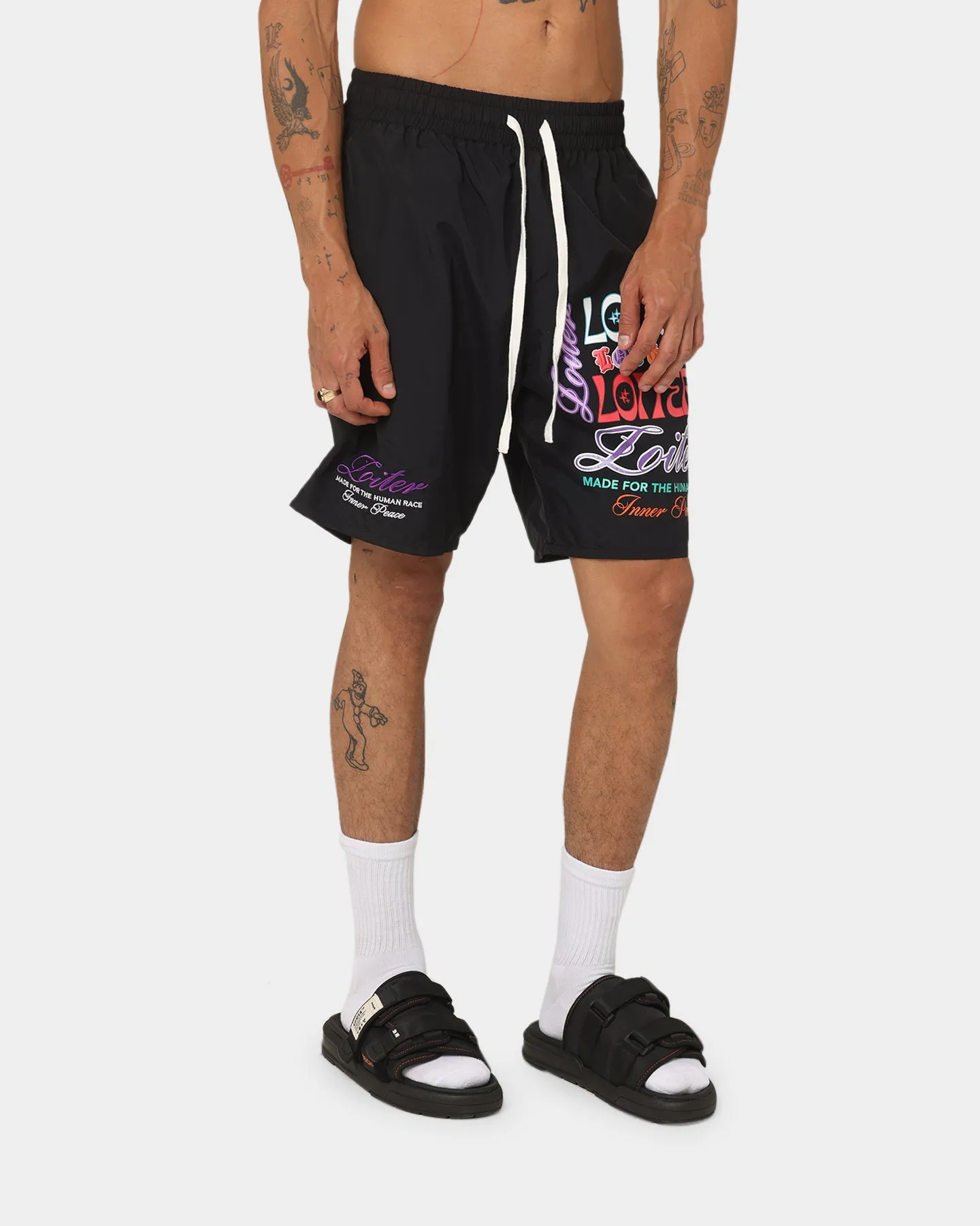Loiter Forbidden Walk Shorts Black sold by Culture Kings product image thumbnail 5