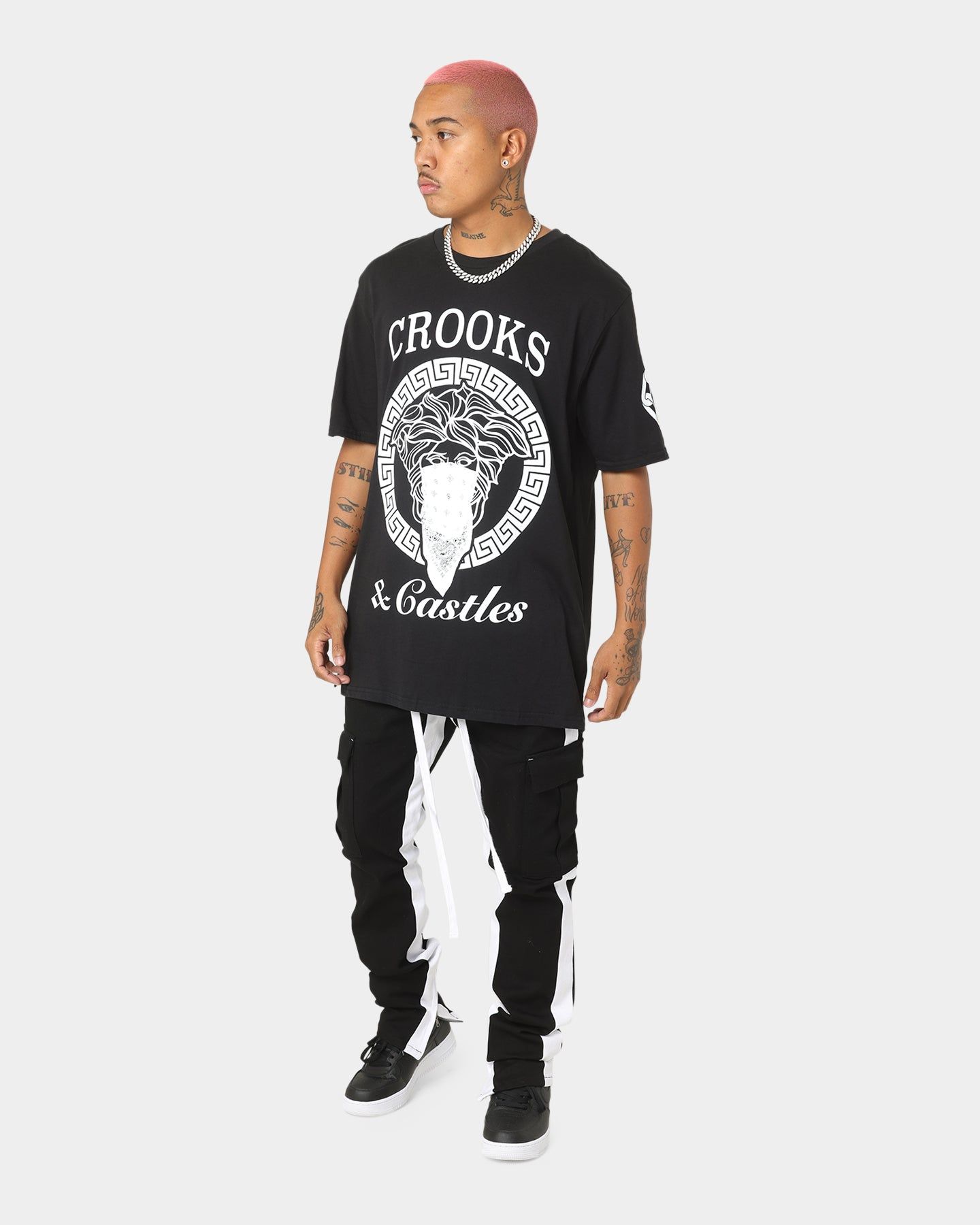 Crooks & Castles Bandito Timeless T-Shirt Black sold by Culture Kings product image thumbnail 2