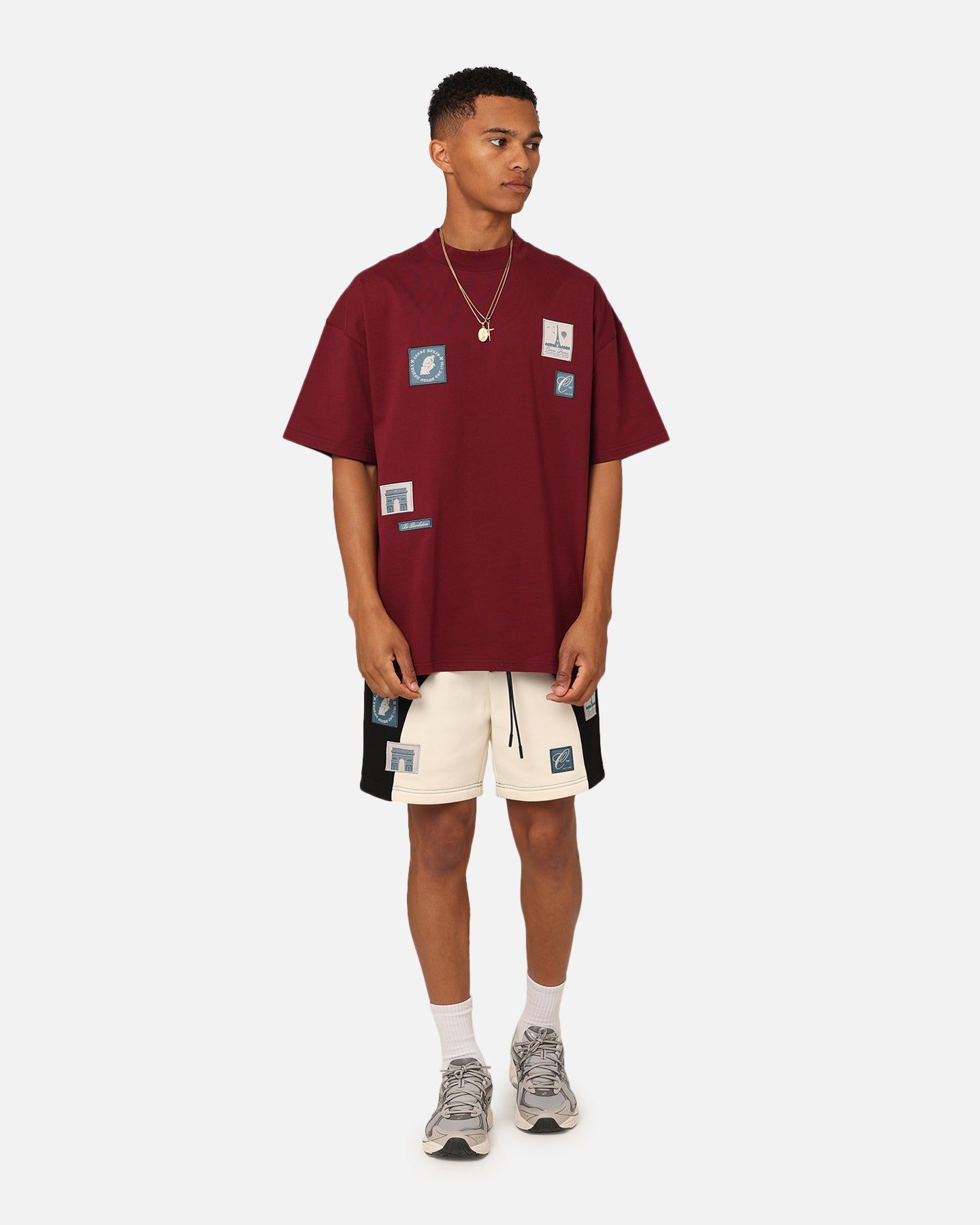 Carre Avant Panel Shorts Black/Off White sold by Culture Kings product image thumbnail 2