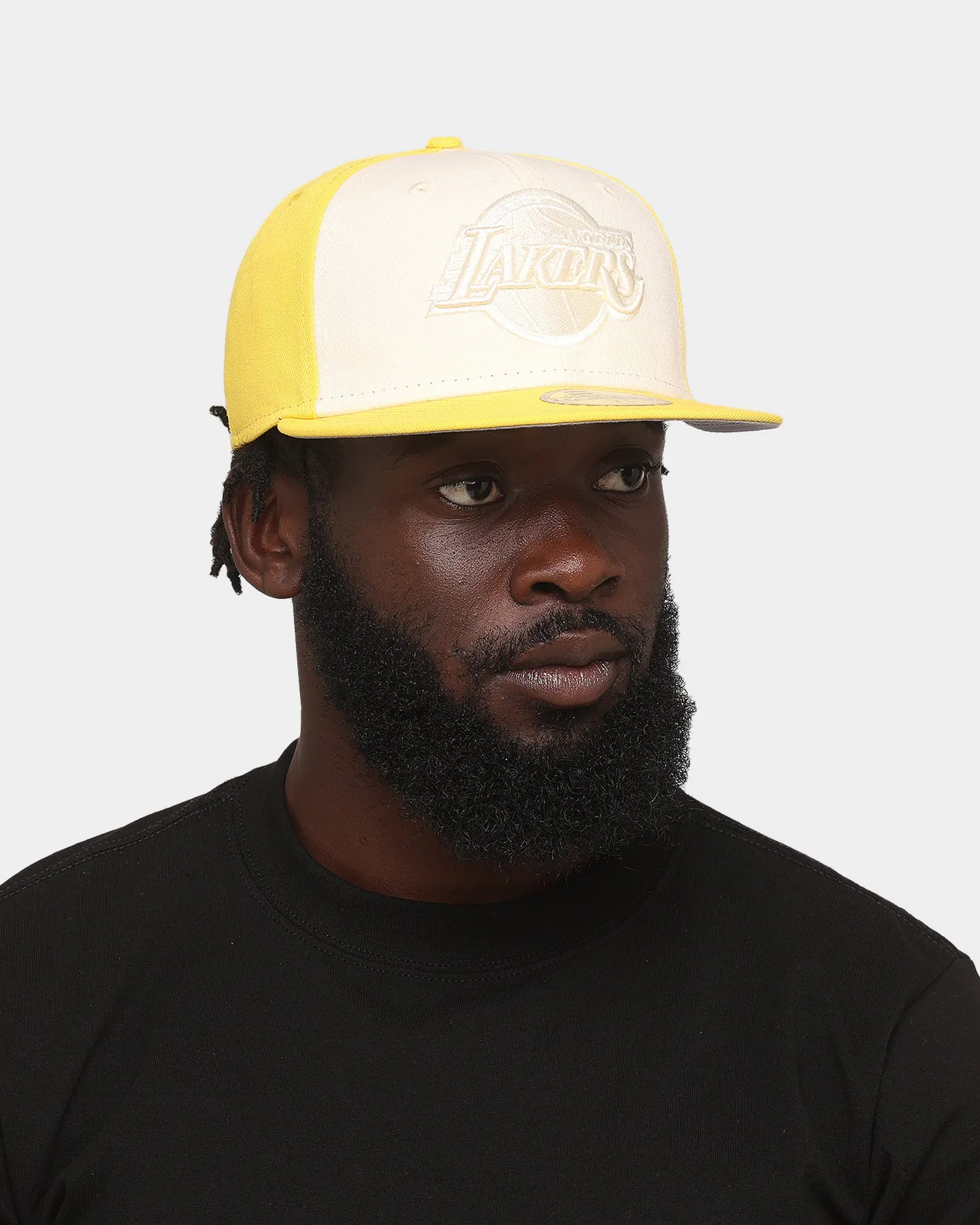 New Era Los Angeles Lakers 'Tonal Two-Tone' 59FIFTY Fitted Light Beige sold by Culture Kings product image thumbnail 2
