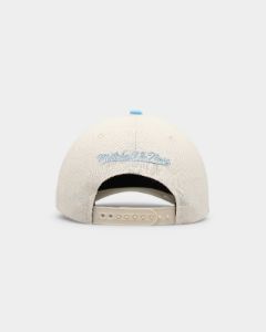 Mitchell & Ness Boston Celtics 'Sky Blue' Snapback Cream sold by Culture Kings
