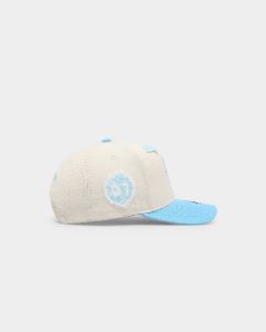 Mitchell & Ness Boston Celtics 'Sky Blue' Snapback Cream sold by Culture Kings