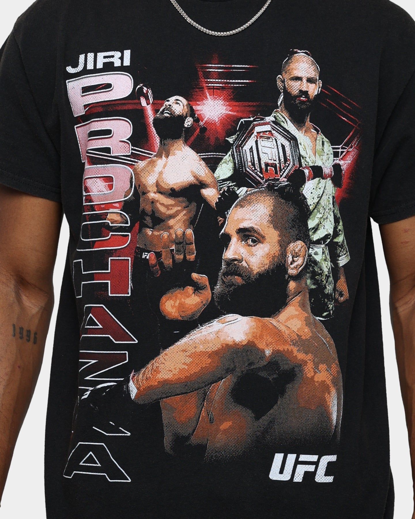 Goat Crew X UFC Jiri Prochazka Vintage T-Shirt Black Wash sold by Culture Kings product image thumbnail 3