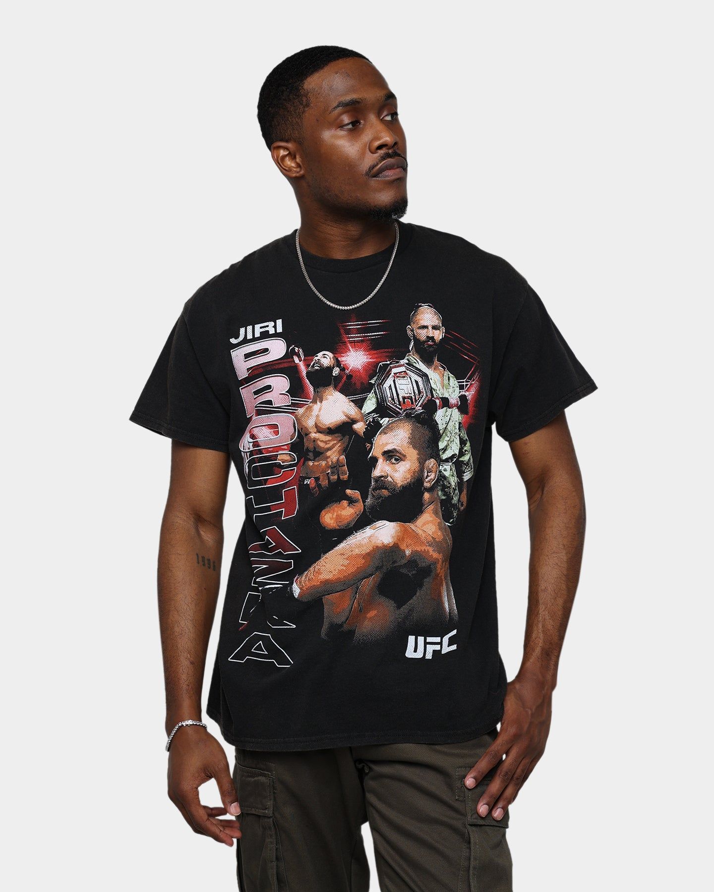 Goat Crew X UFC Jiri Prochazka Vintage T-Shirt Black Wash sold by Culture Kings