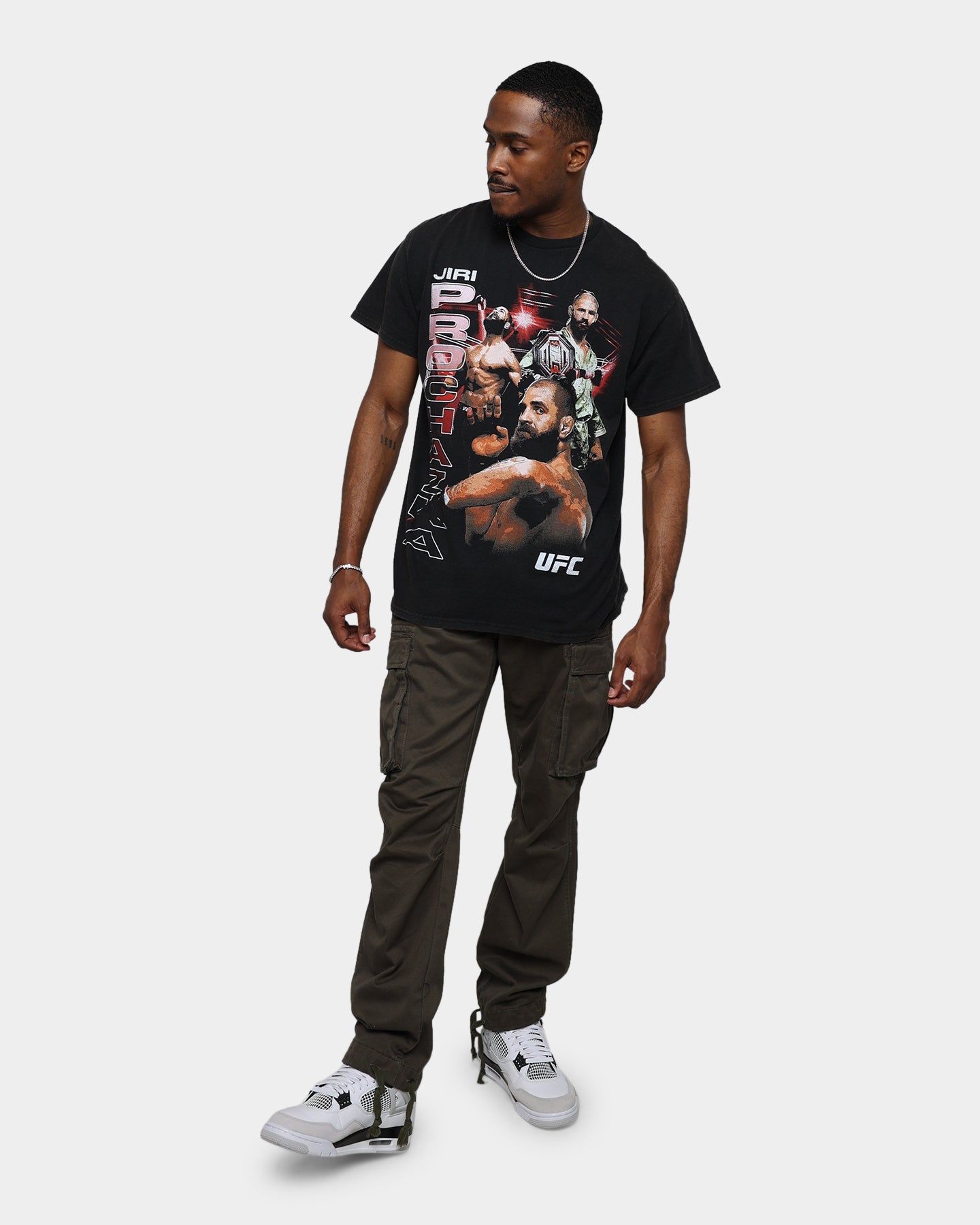 Goat Crew X UFC Jiri Prochazka Vintage T-Shirt Black Wash sold by Culture Kings product image thumbnail 2
