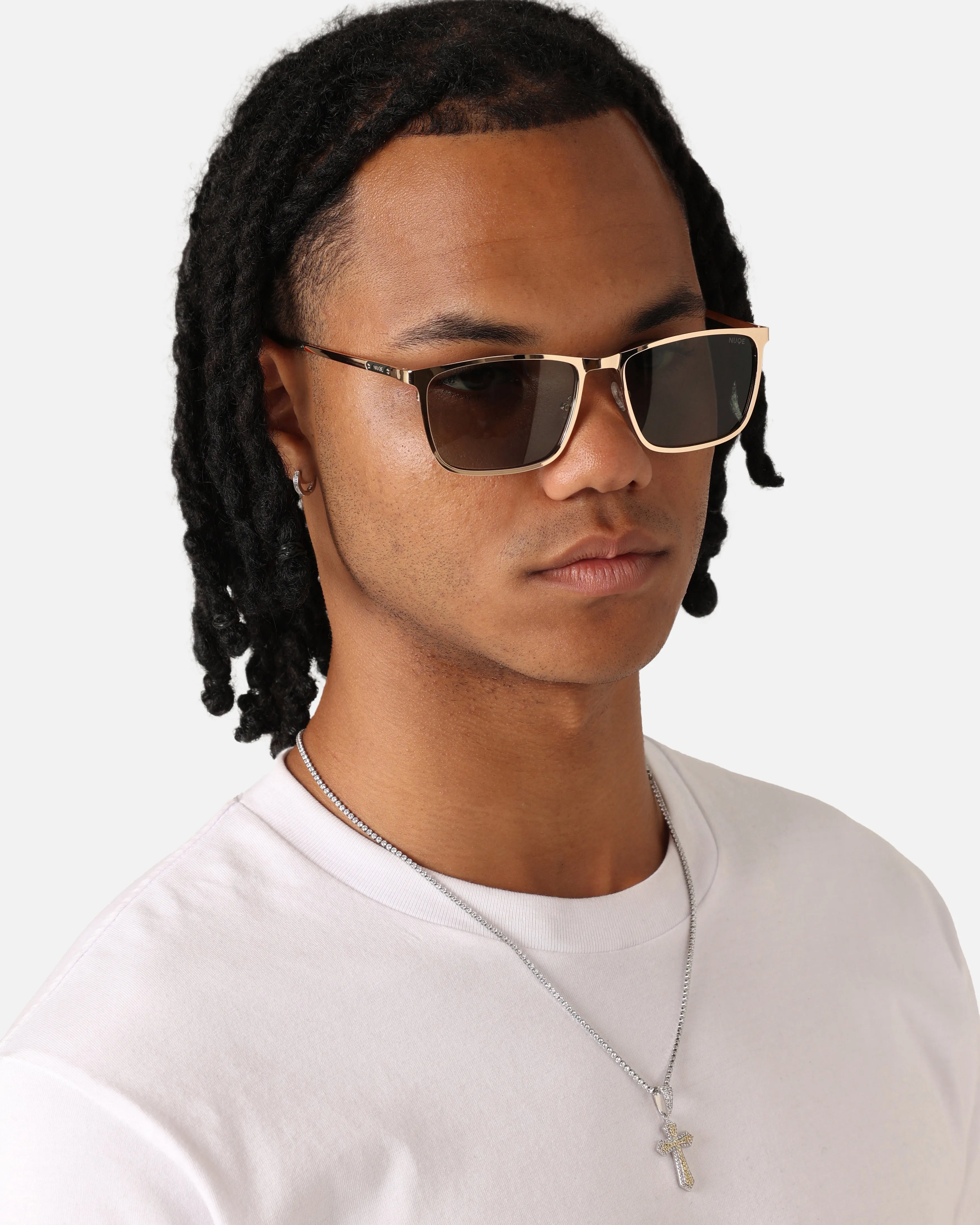 Nuqe Wilson Sunglasses Khaki sold by Culture Kings product image thumbnail 3