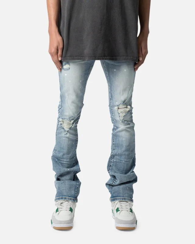 MNML X598 Pond Skinny Flare Denim Jeans Blue sold by Culture Kings