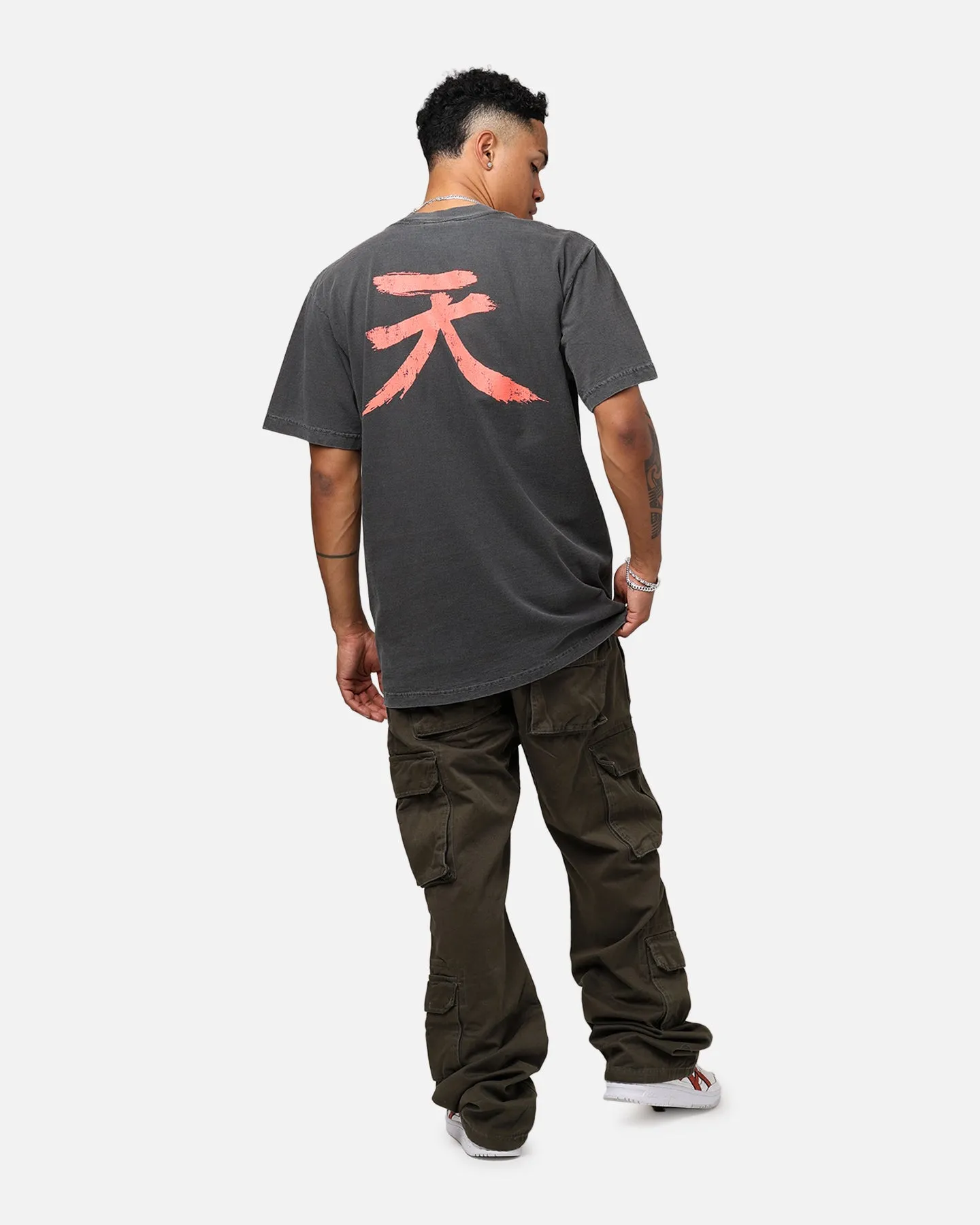 Hypland X Street Fighter Akuma T-Shirt Washed Black sold by Culture Kings product image thumbnail 3
