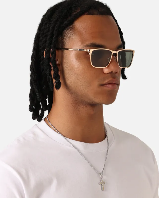 Nuqe Wilson Sunglasses Khaki sold by Culture Kings