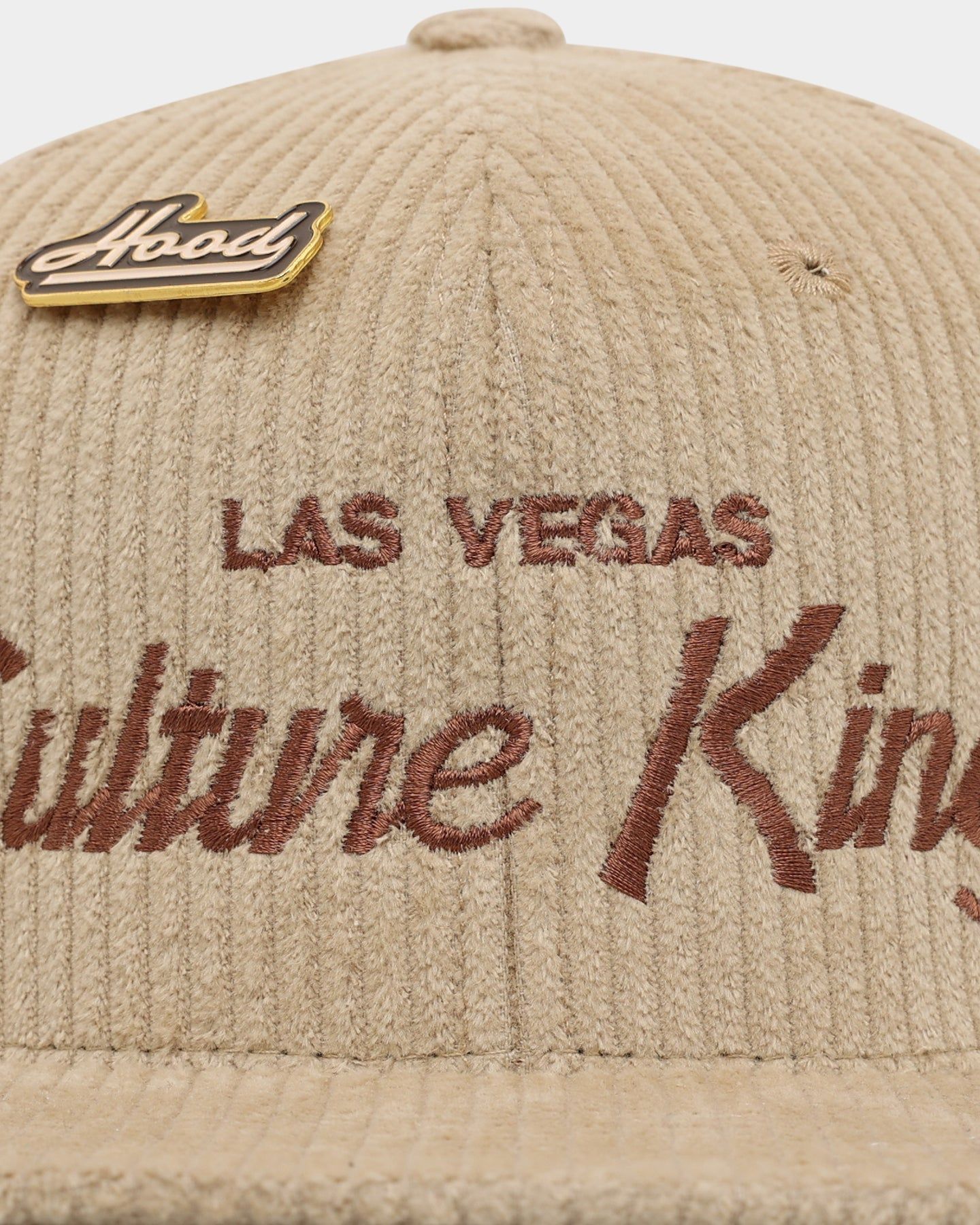 Hood X Culture Kings Las Vegas Collab Original Corduroy Snapback Khaki sold by Culture Kings product image thumbnail 5