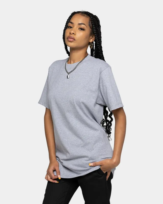 Shaka Wear Max Heavyweight Short Sleeve T-Shirt Heather Grey sold by Culture Kings